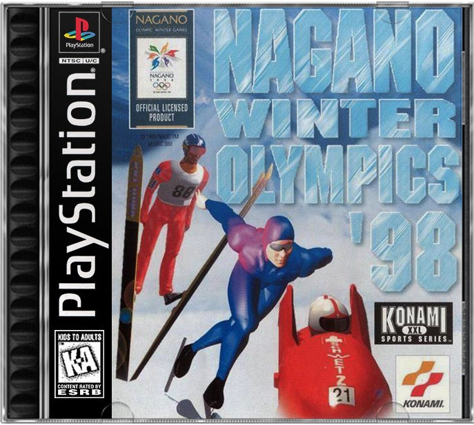 Nagano Winter Olympics '98 PS1 Sony Playstation 1 Used Video Game