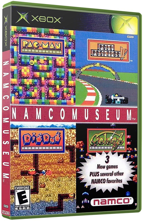 Namco Museum Used Microsoft XBOX Original Video Game
