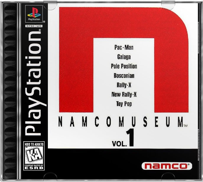 Namco Museum Vol. 1 PS1 Sony Playstation 1 Used Video Game