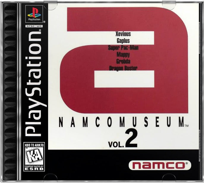 Namco Museum Vol. 2 PS1 Sony Playstation 1 Used Video Game