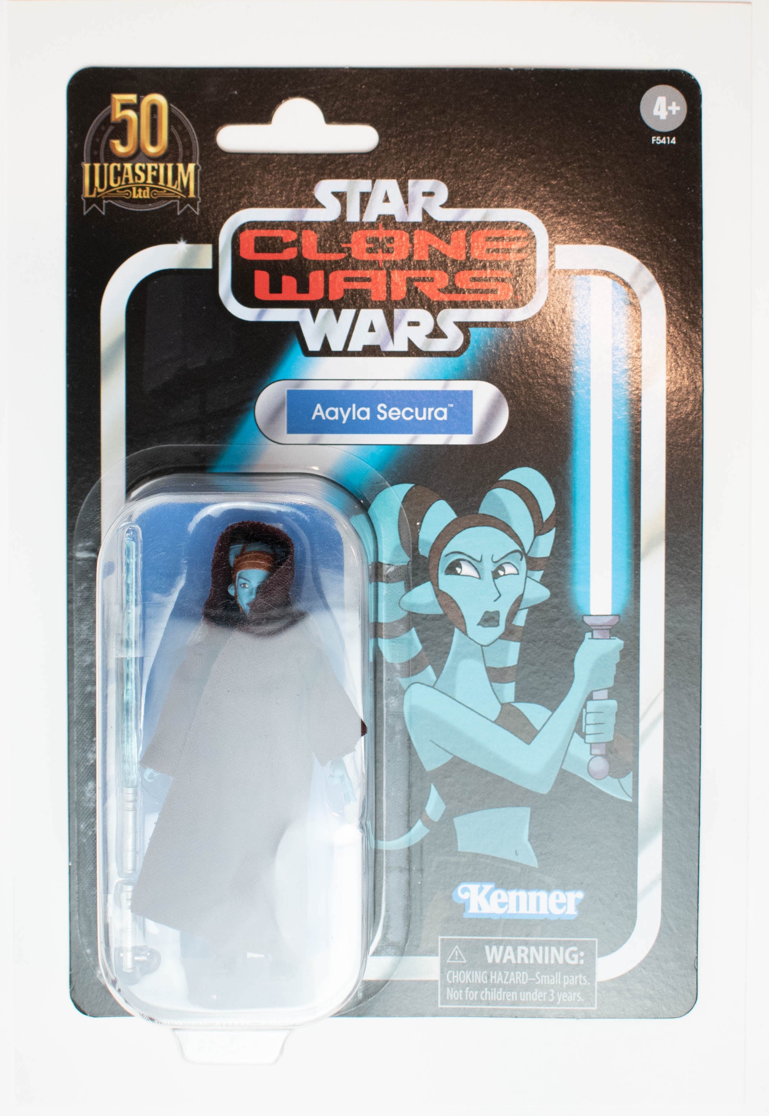 Star Wars Clone Wars Aayla Secura VC 217 Kenner Hasbro Disney Vintage Collection