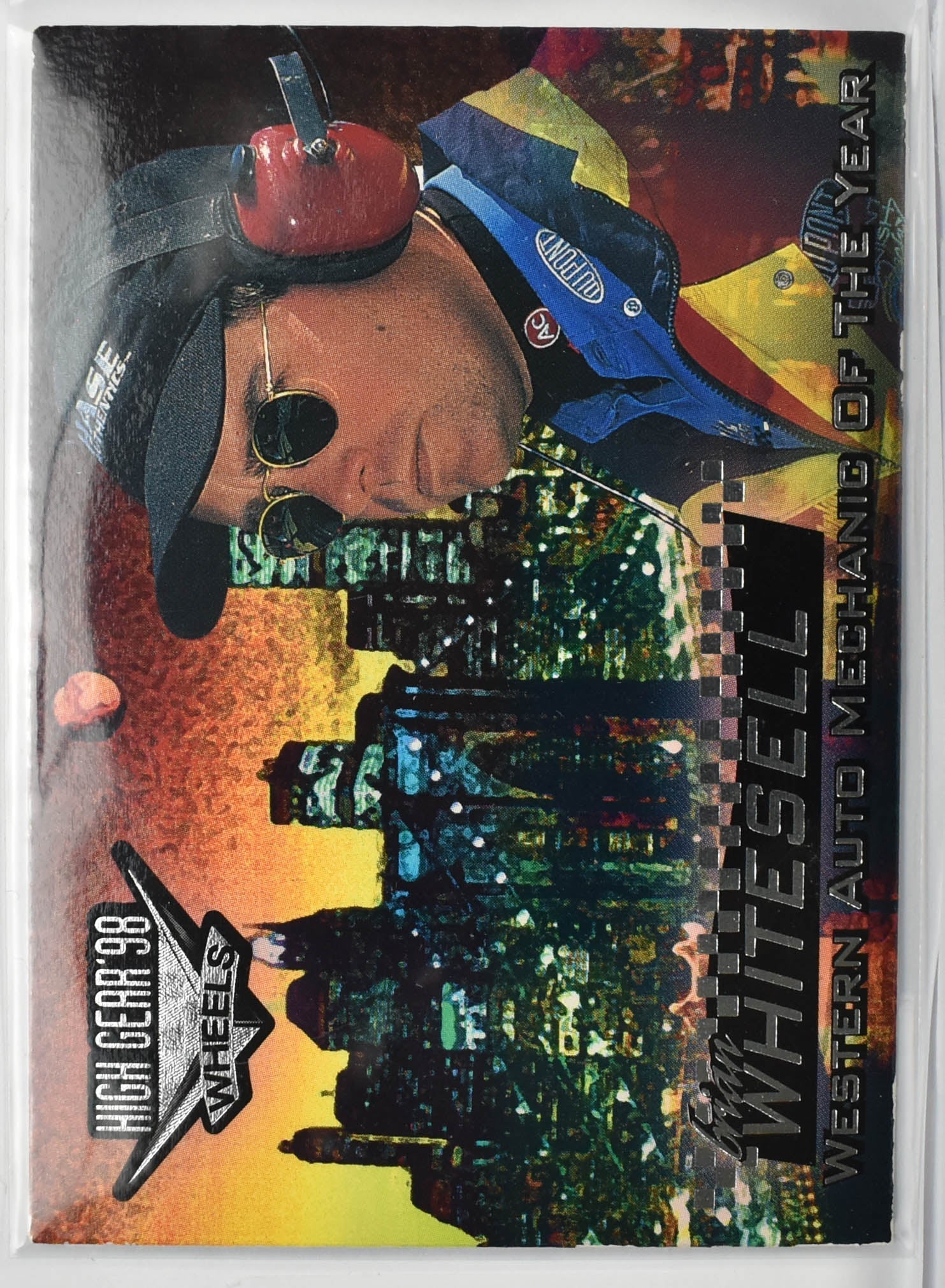 Brian Whitesell 47 Wheels Nascar Card