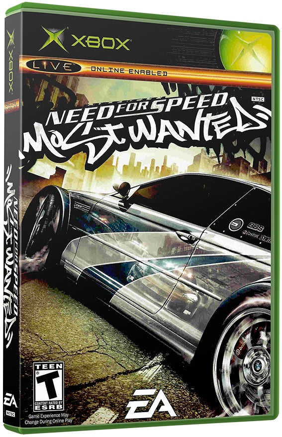 Need for Speed - Most Wanted Used Microsoft XBOX Original Video Game
