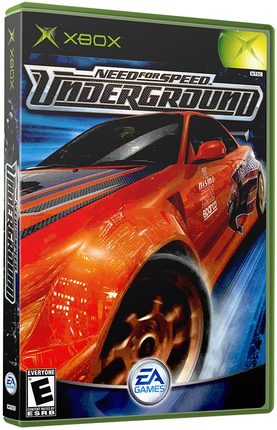 Need for Speed - Underground Used Microsoft XBOX Original Video Game