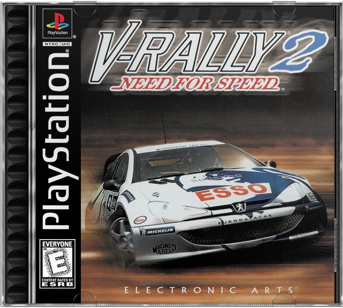 Need for Speed - V-Rally 2 PS1 Sony Playstation 1 Used Video Game