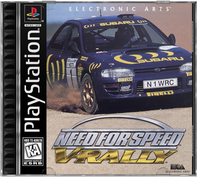 Need for Speed - V-Rally PS1 Sony Playstation 1 Used Video Game