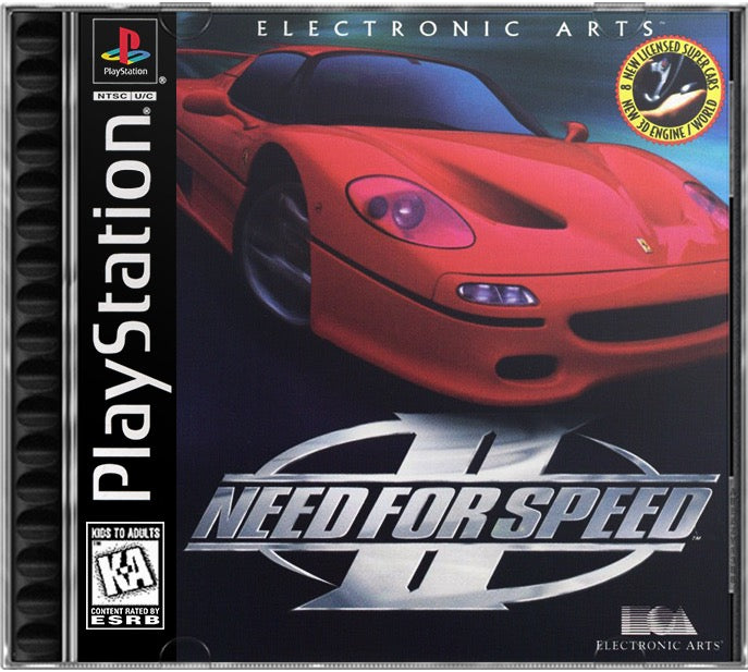 Need for Speed II PS1 Sony Playstation 1 Used Video Game