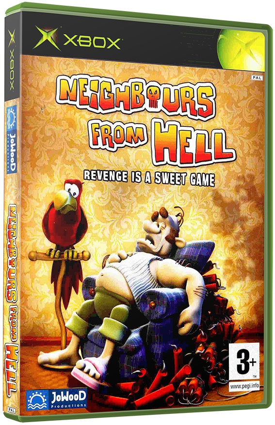 Neighbours from Hell Used Microsoft XBOX Original Video Game
