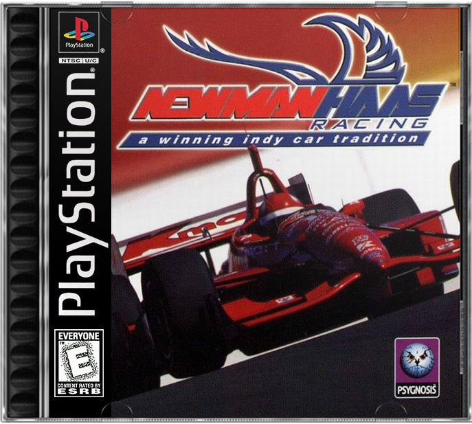 Newman Haas Racing PS1 Sony Playstation 1 Used Video Game