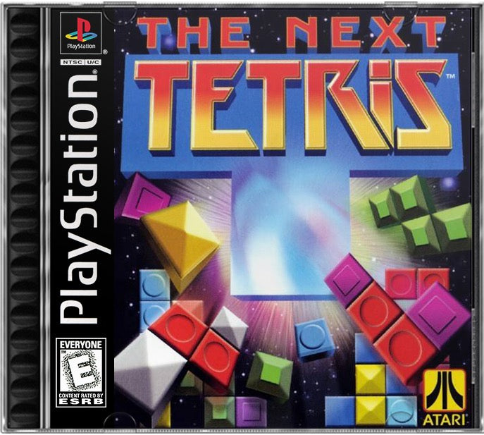 Next Tetris, The PS1 Sony Playstation 1 Used Video Game