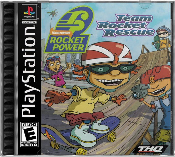 Nickelodeon Rocket Power - Team Rocket Rescue PS1 Sony Playstation 1 Used Video