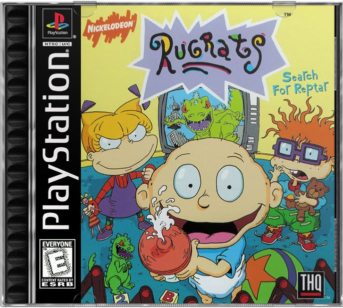 Nickelodeon Rugrats - Search for Reptar PS1 Sony Playstation 1 Used Video Game