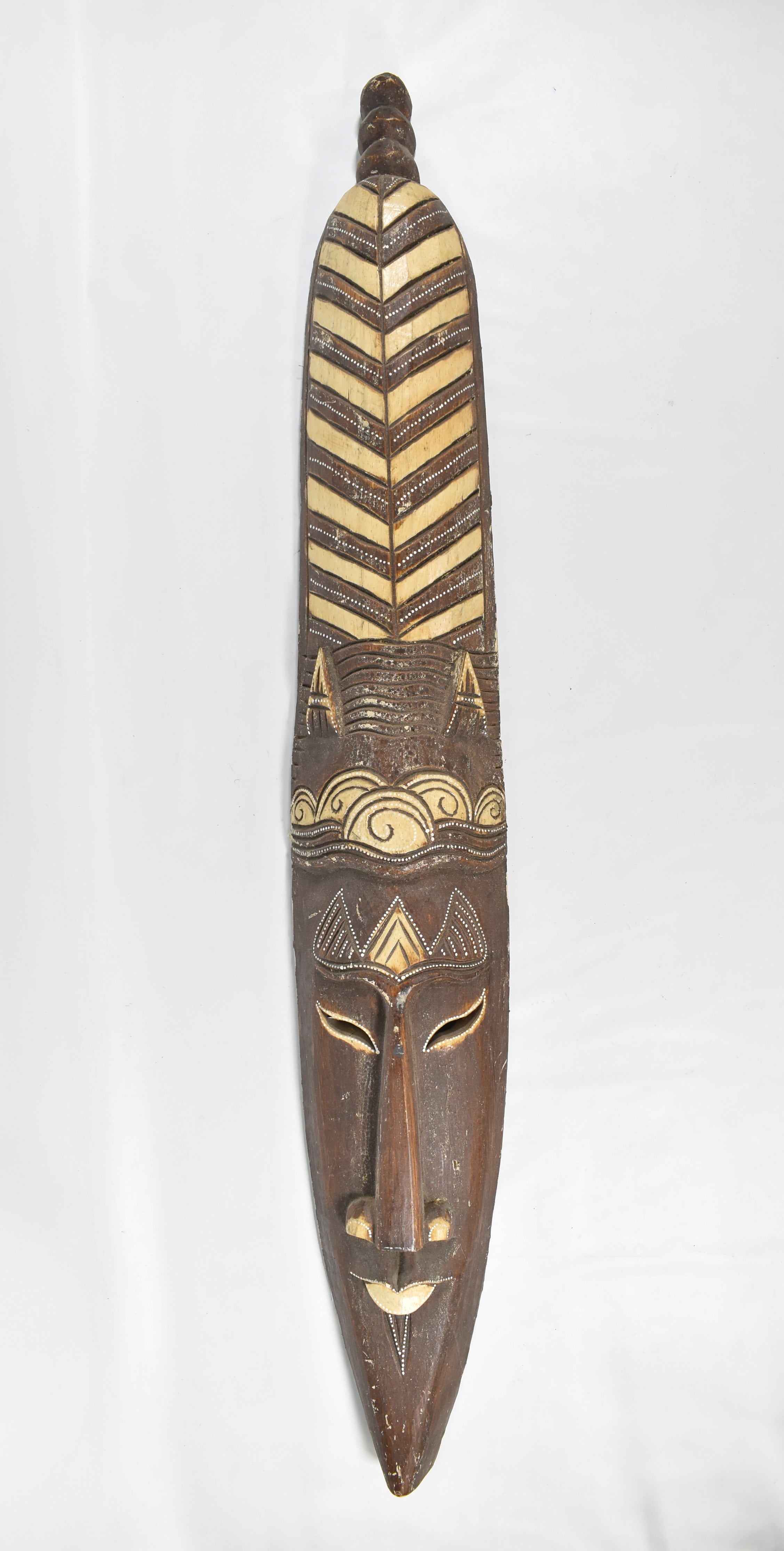 Tiki Mask Wood Hand Made Custom Piece