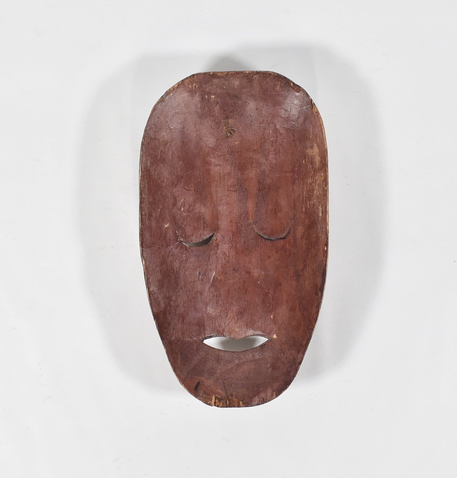 Tiki Mask Used Wood Decor Custom Hand Made