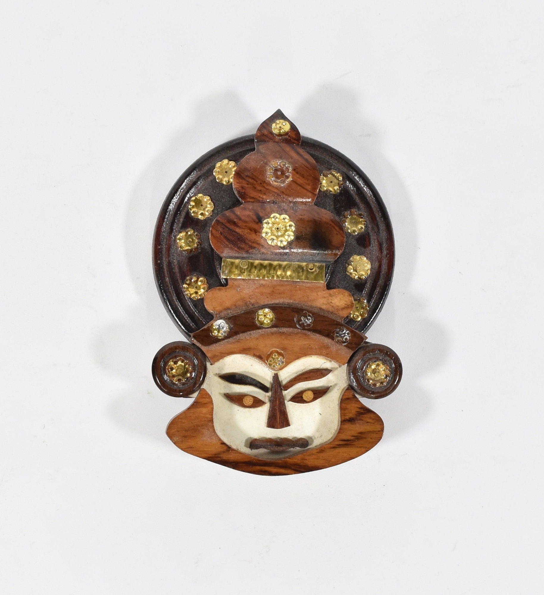 Asian Wood Mask Carved