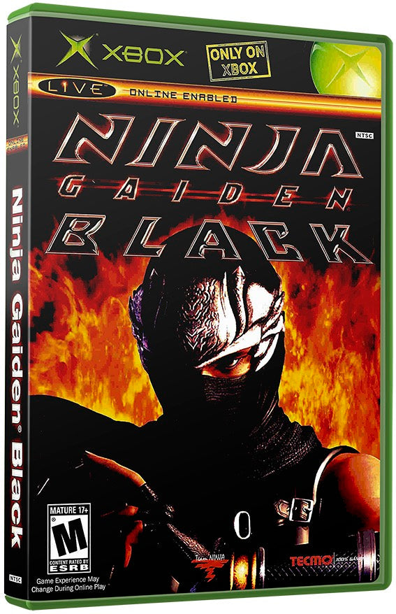 Ninja Gaiden Black Used Microsoft XBOX Original Video Game
