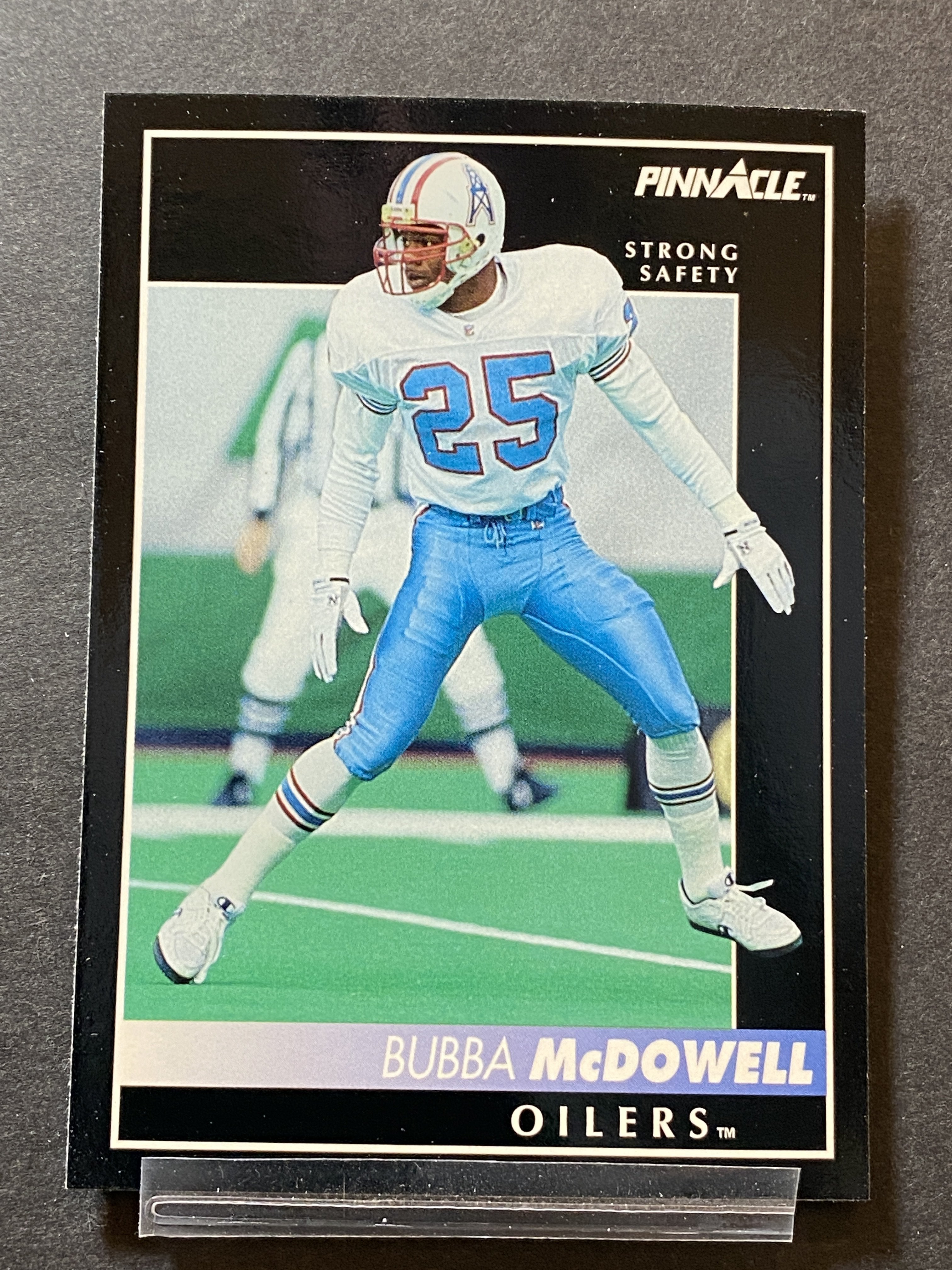 Bubba McDowell Pinnacle Football Card