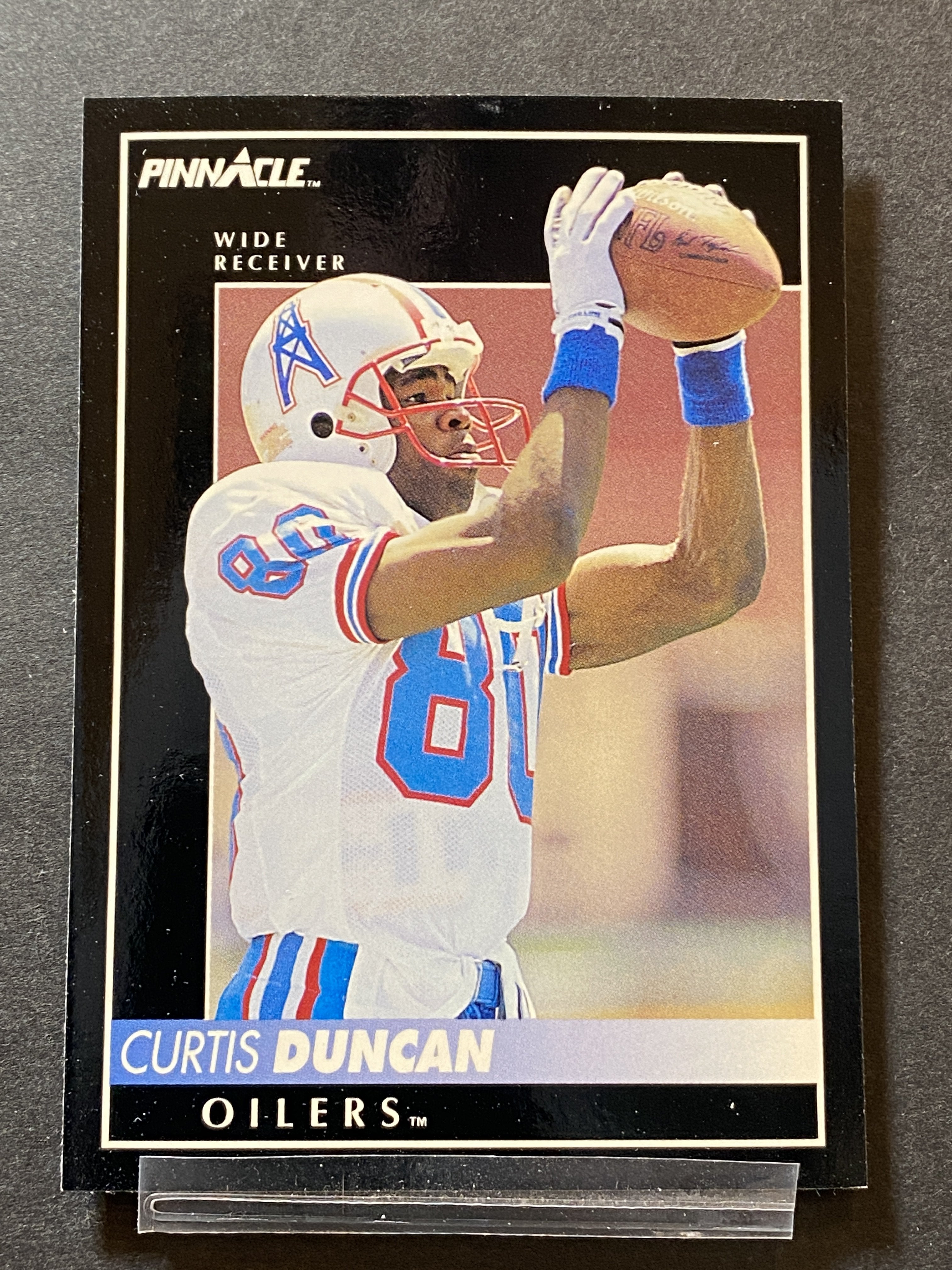 Curtis Duncan Pinnacle Football Card