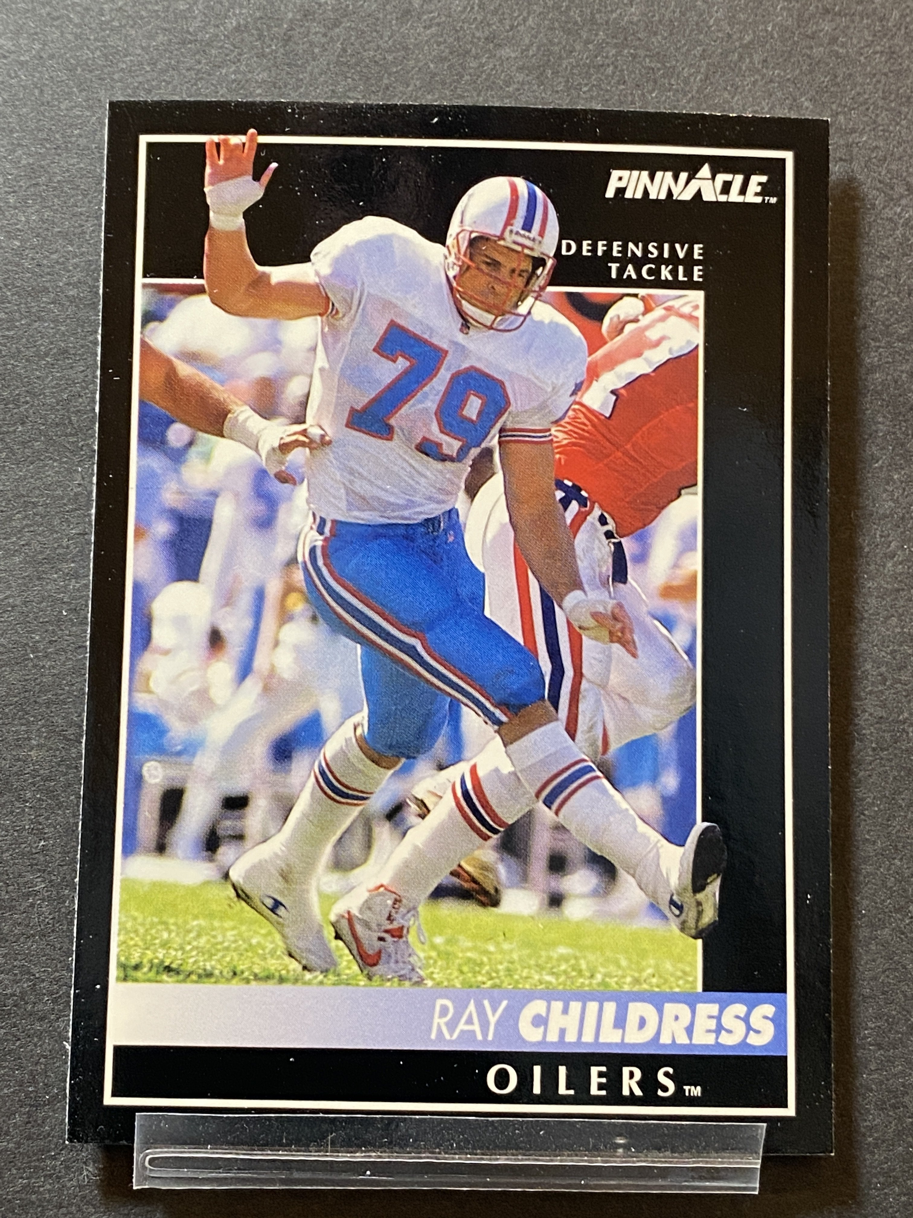 Ray Childress Pinnacle Football Card