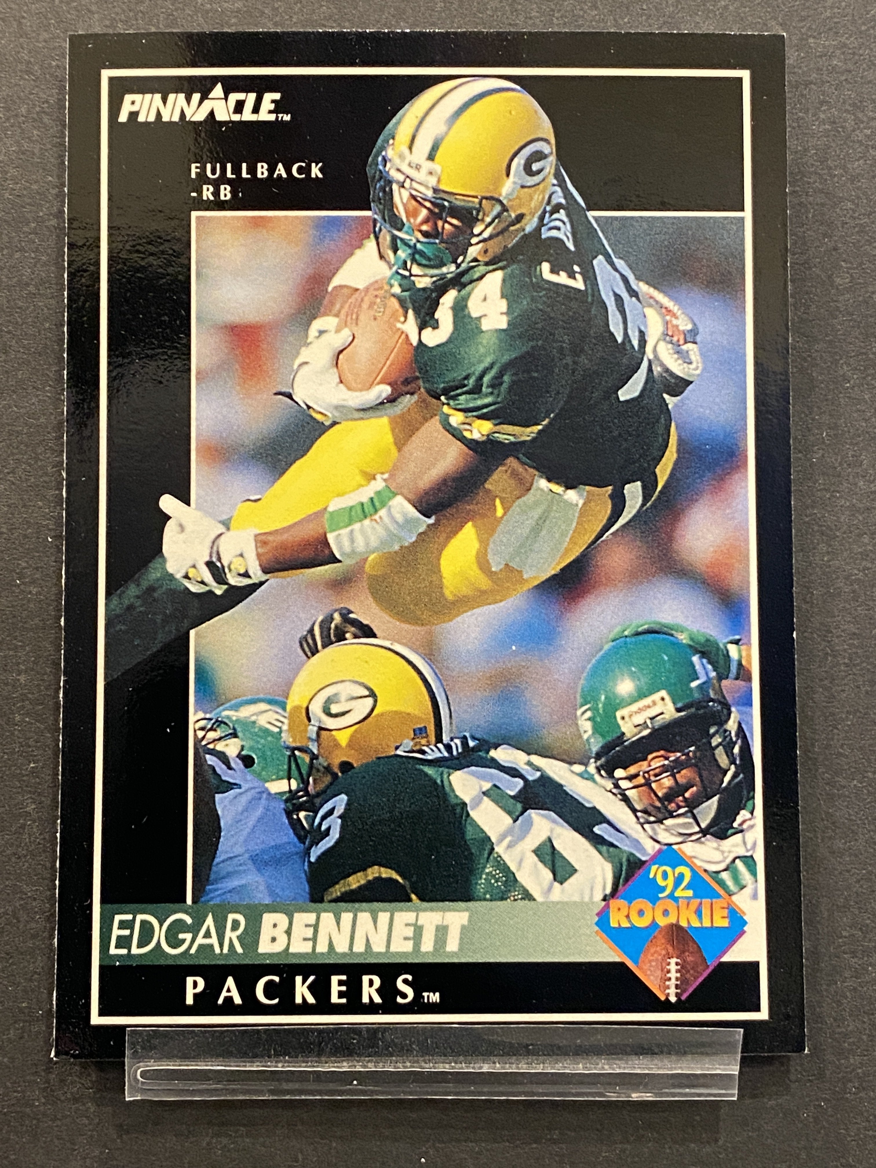 Edgar Bennett Pinnacle Football Card Green Bay Packers