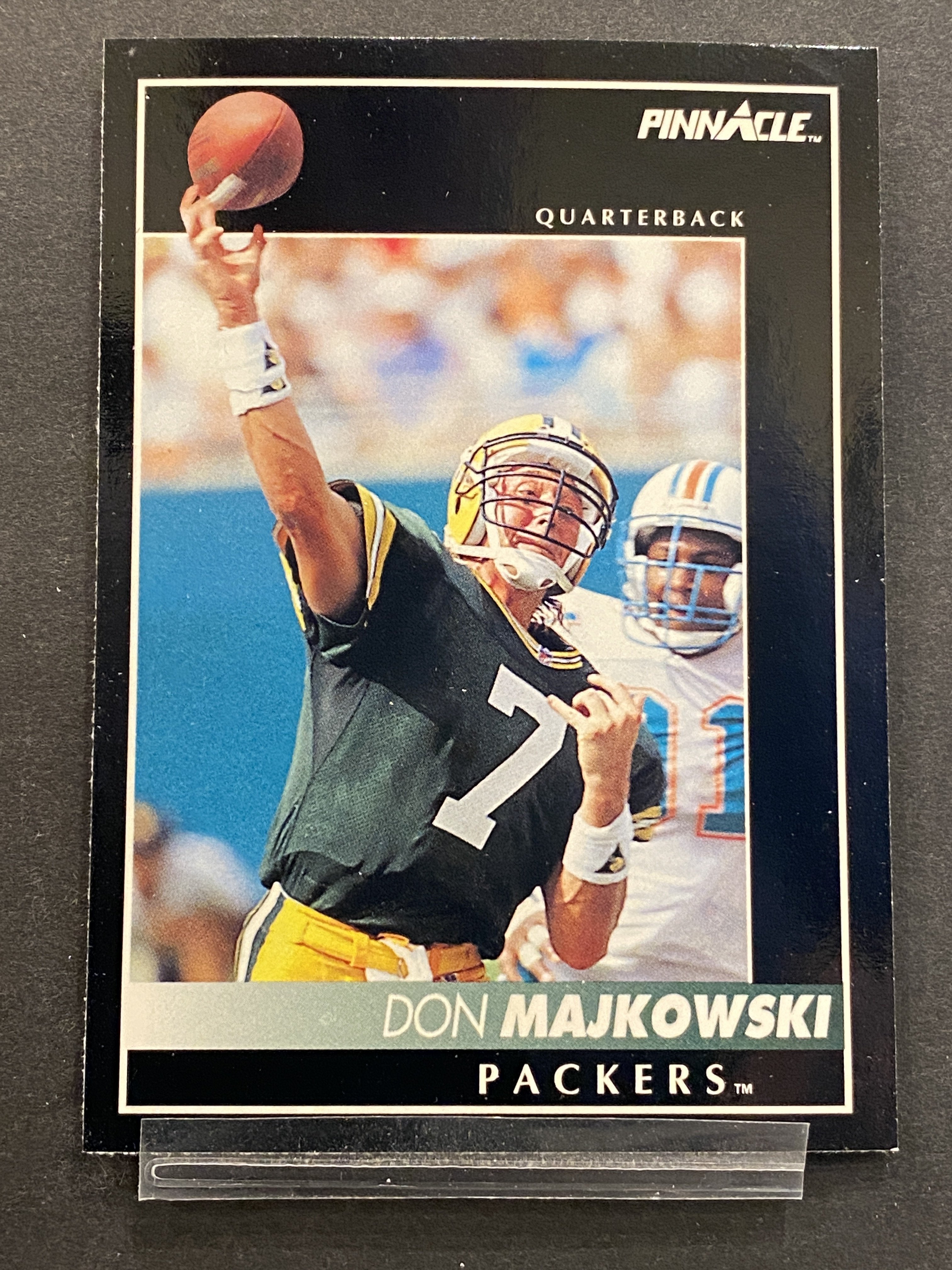 Don Majkowski Pinnacle Football Card Green Bay Packers