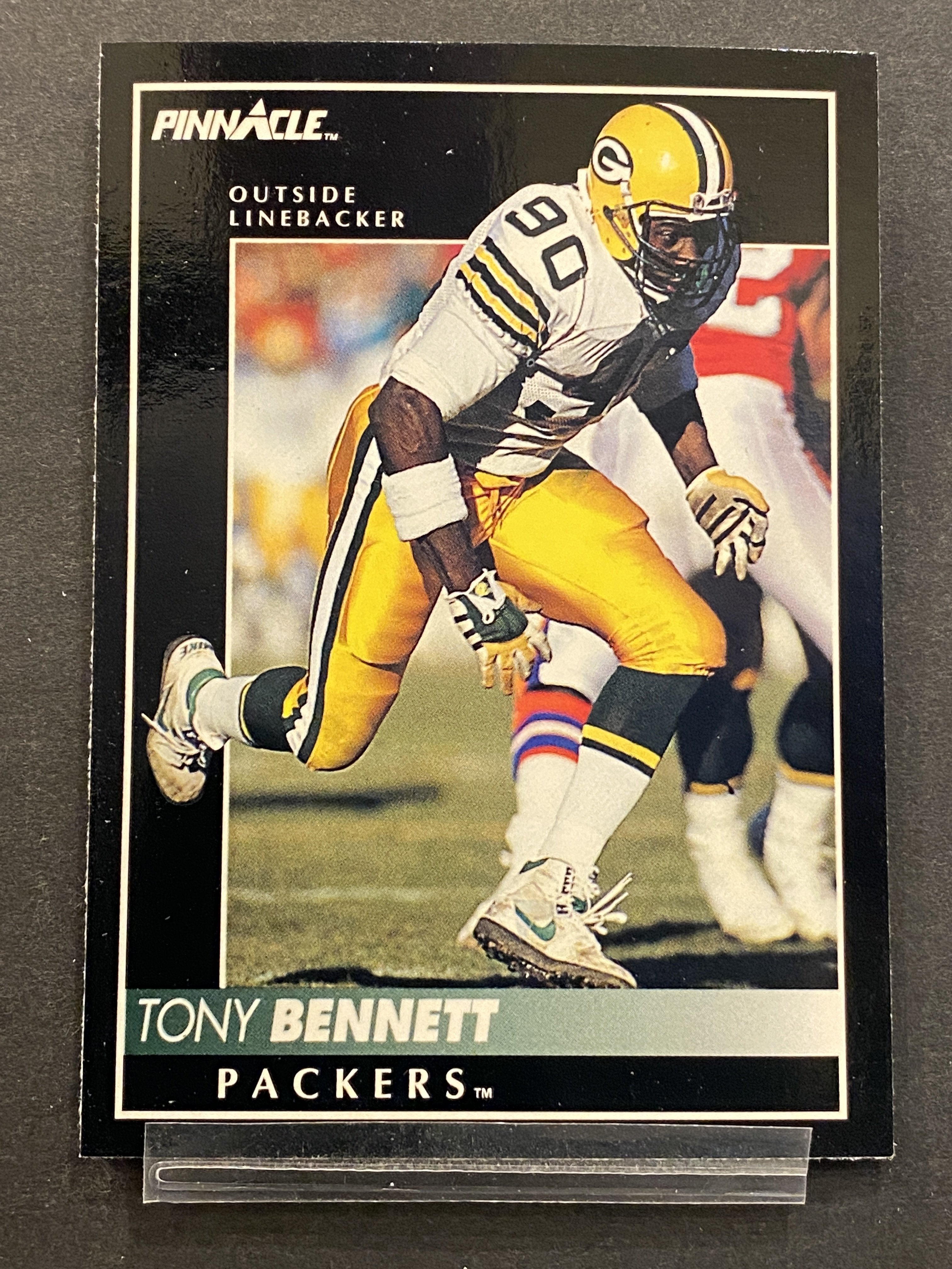 Tony Bennett Pinnacle Football Card Green Bay Packers