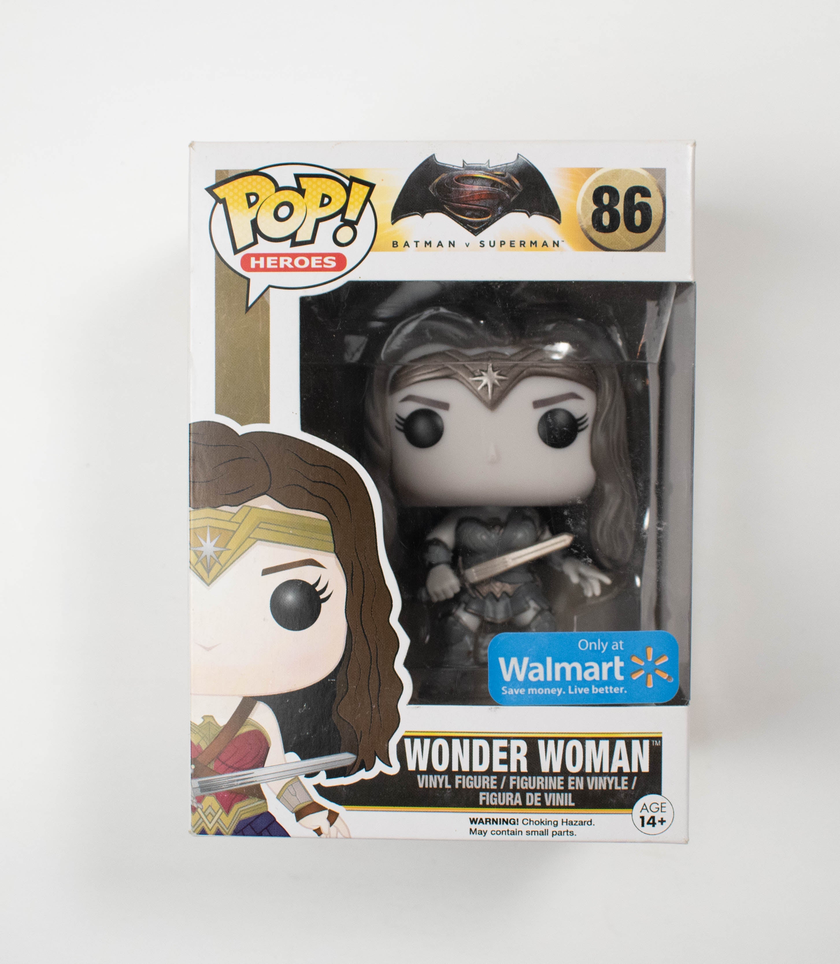 POP FUNKO Wonder Woman Only at Walmart 86 Batman