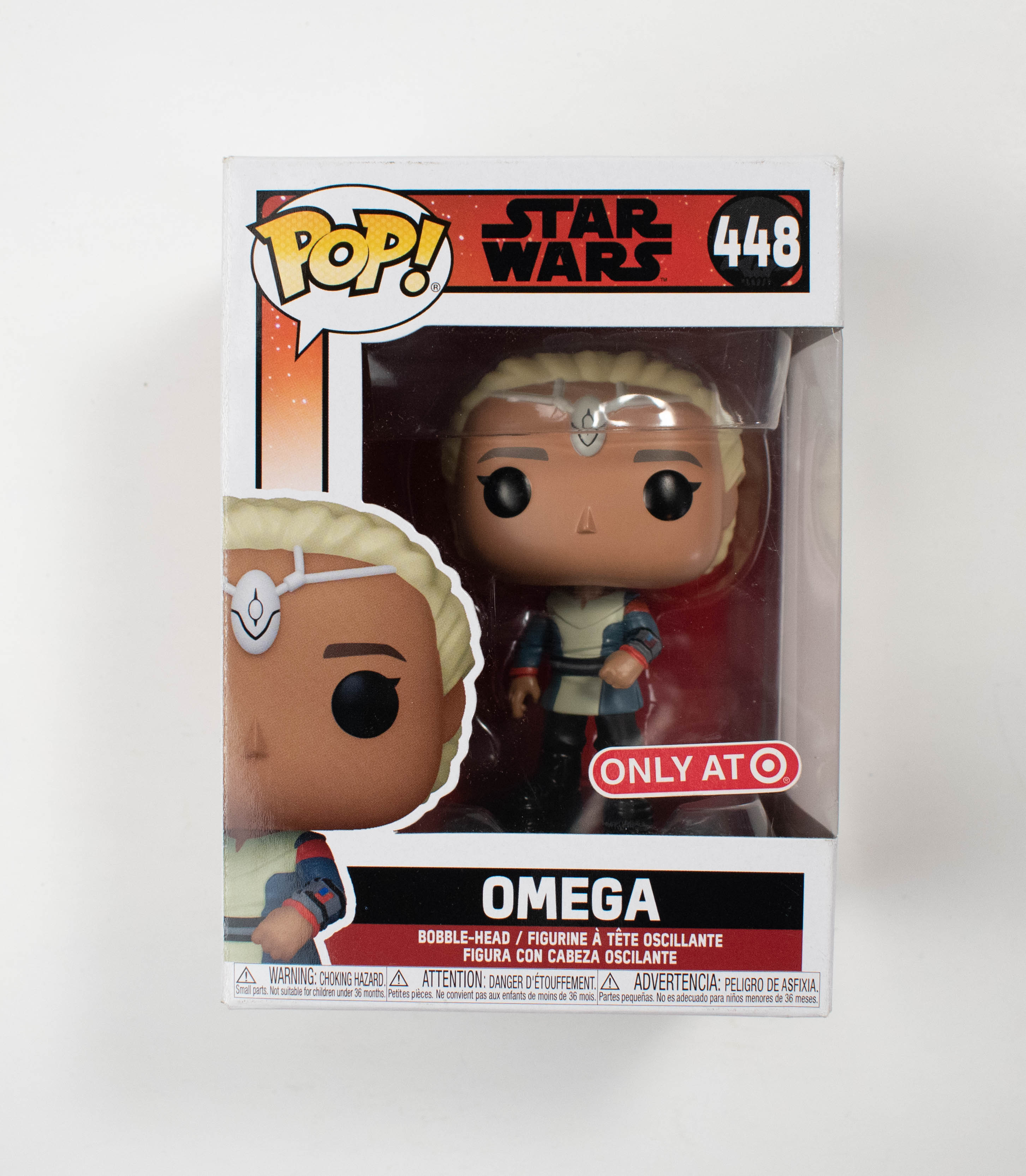 Star Wars Funko Pop Vinyl Figure 448 Omega Target Exclusive