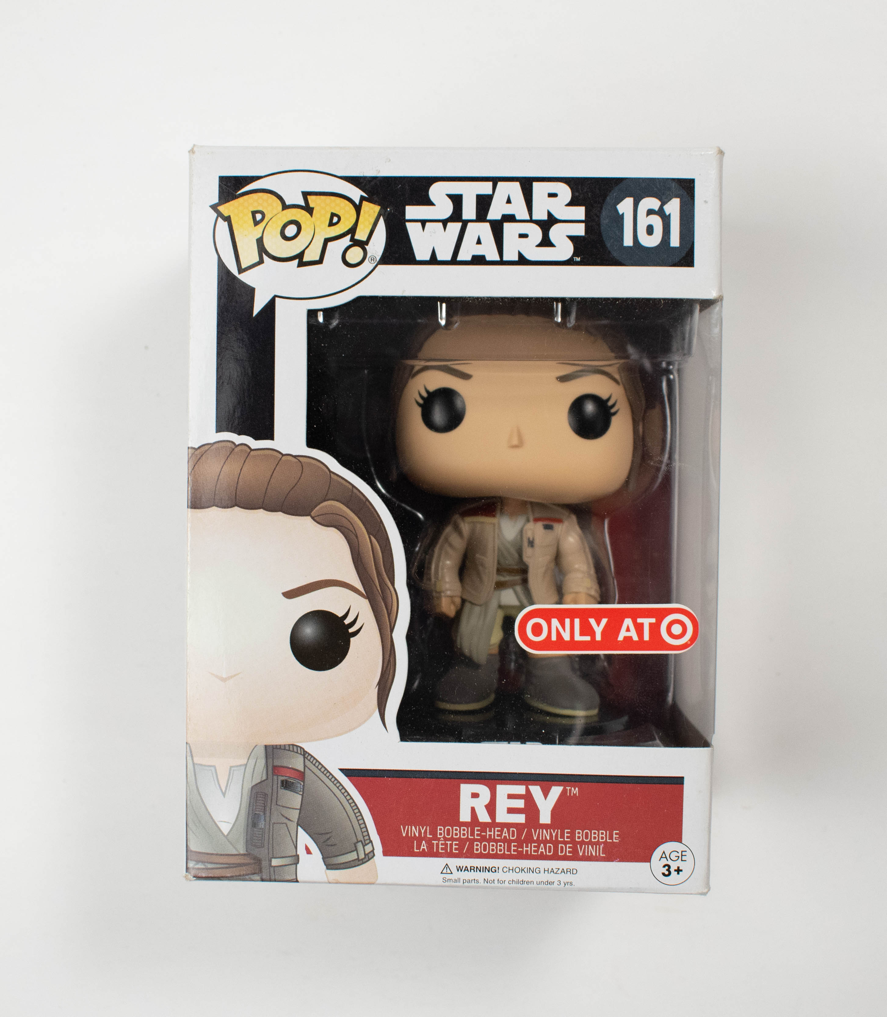 Pop Funko Star Wars 161 REY Vinyl Bobble Head Only At Target