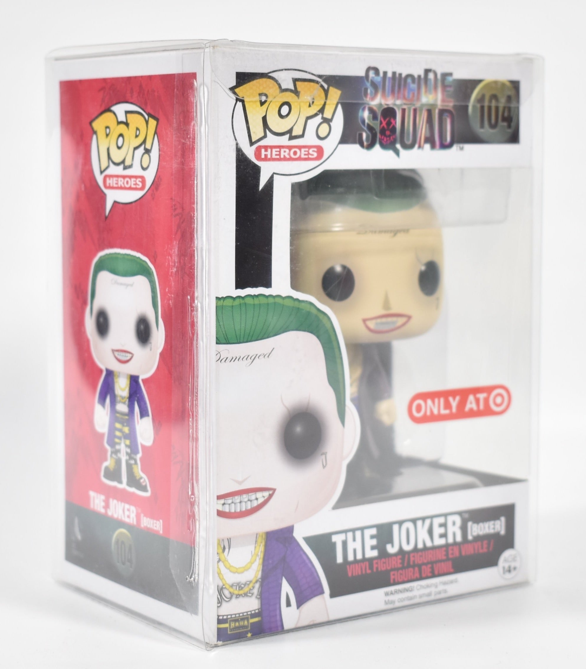 Pop Funko The Joker Boxer Suicide Squad 104 Only At Target
