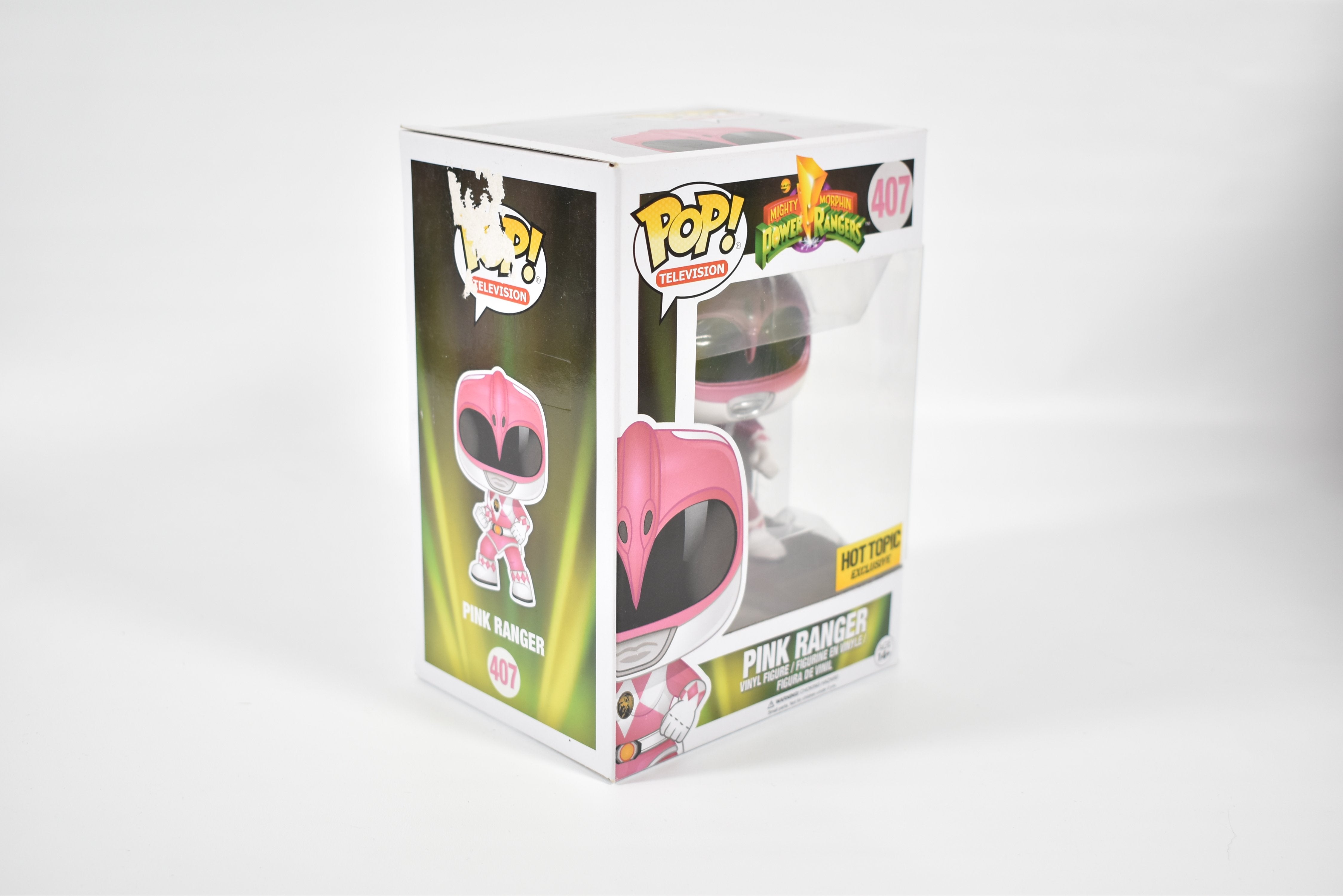 Pop Funko Pink Ranger Mighty Morphing Power Rangers 407