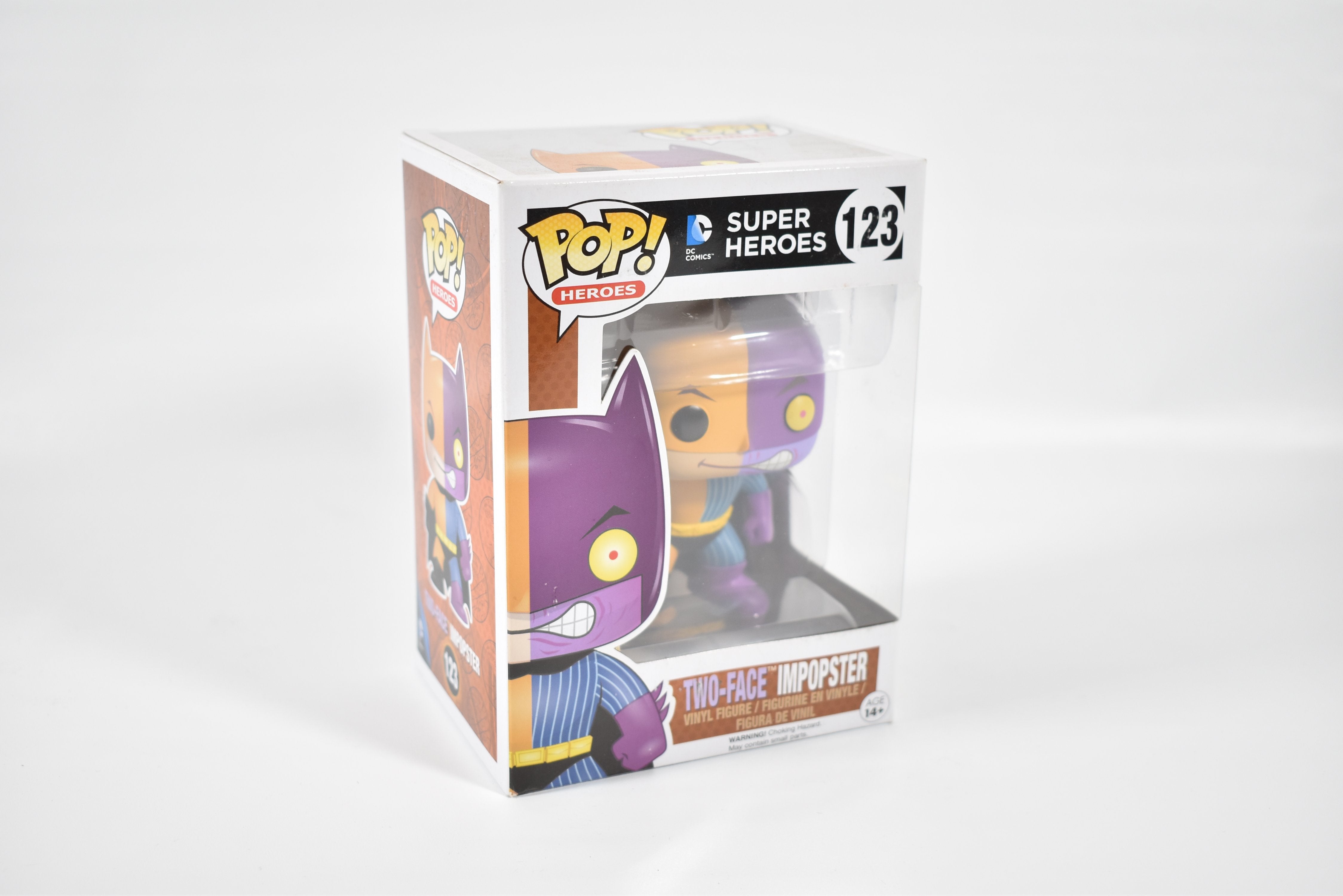 POP FUNKO Two Face Imposter 123 Dc Comic Funko