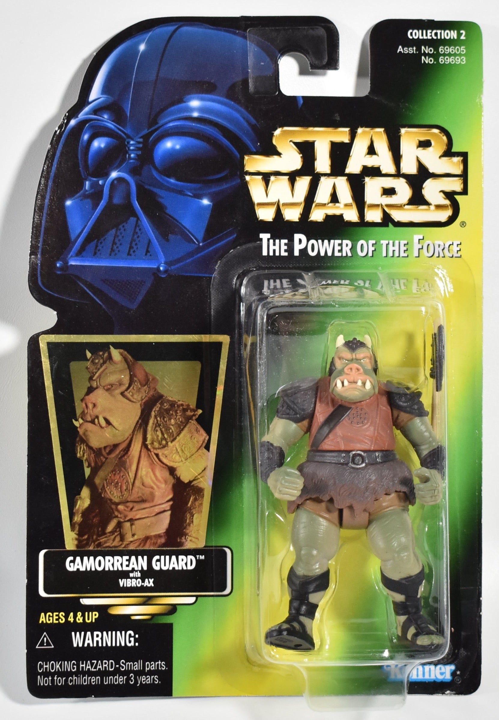 Star Wars Power of the force Green Card Gamorrean Guard