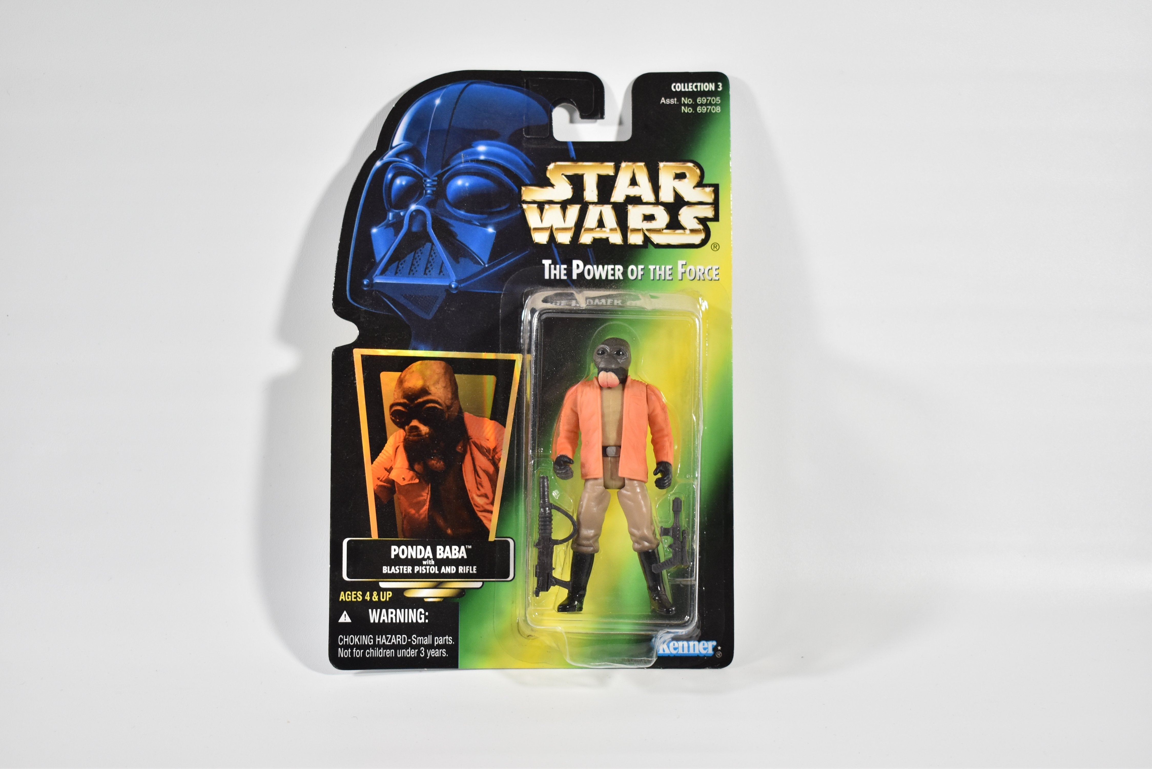 Star Wars Power of the force Green Card Ponda Baba 1996 Kenner