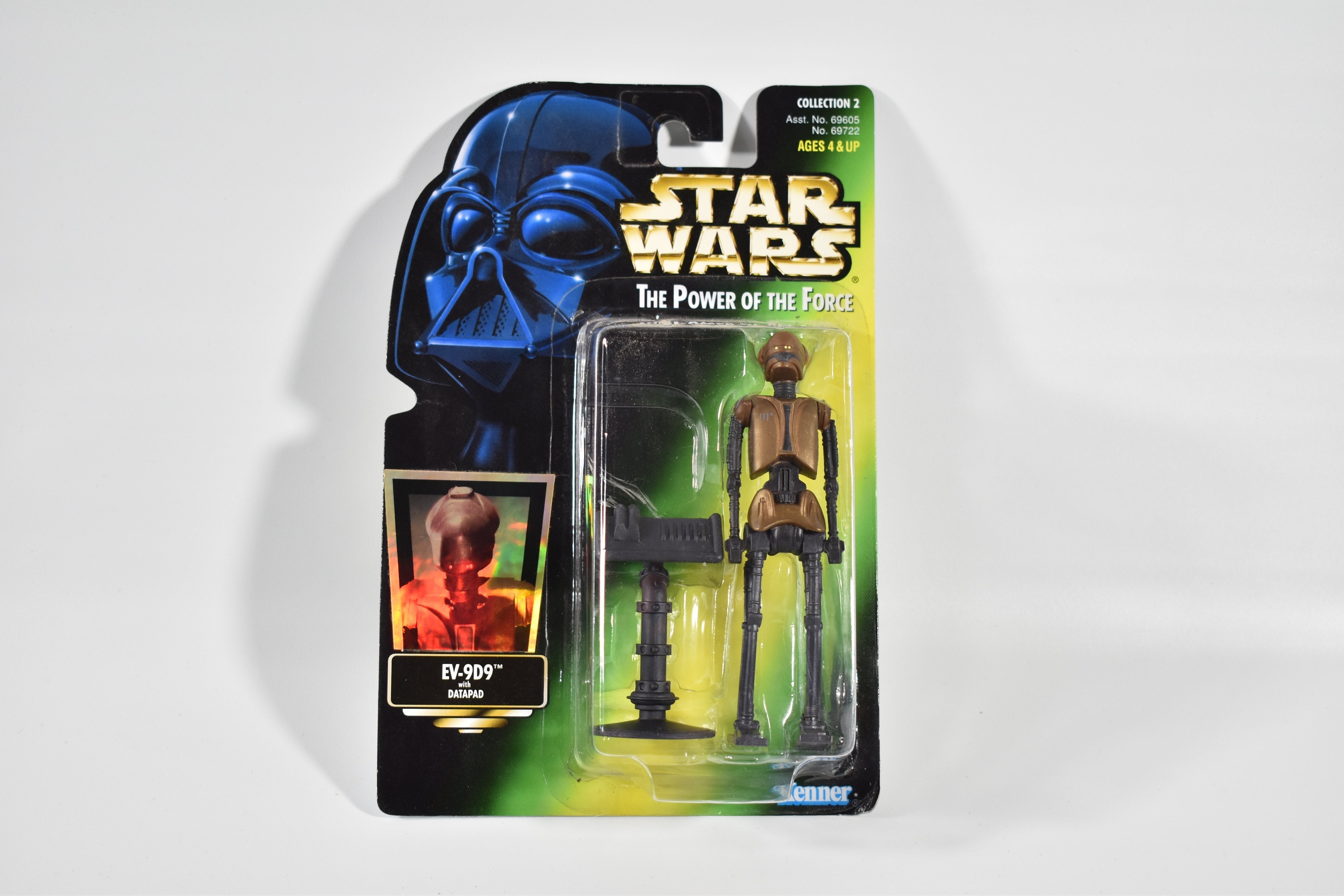 Star Wars Power of the force Green Card Ev-9D9 Data Pad