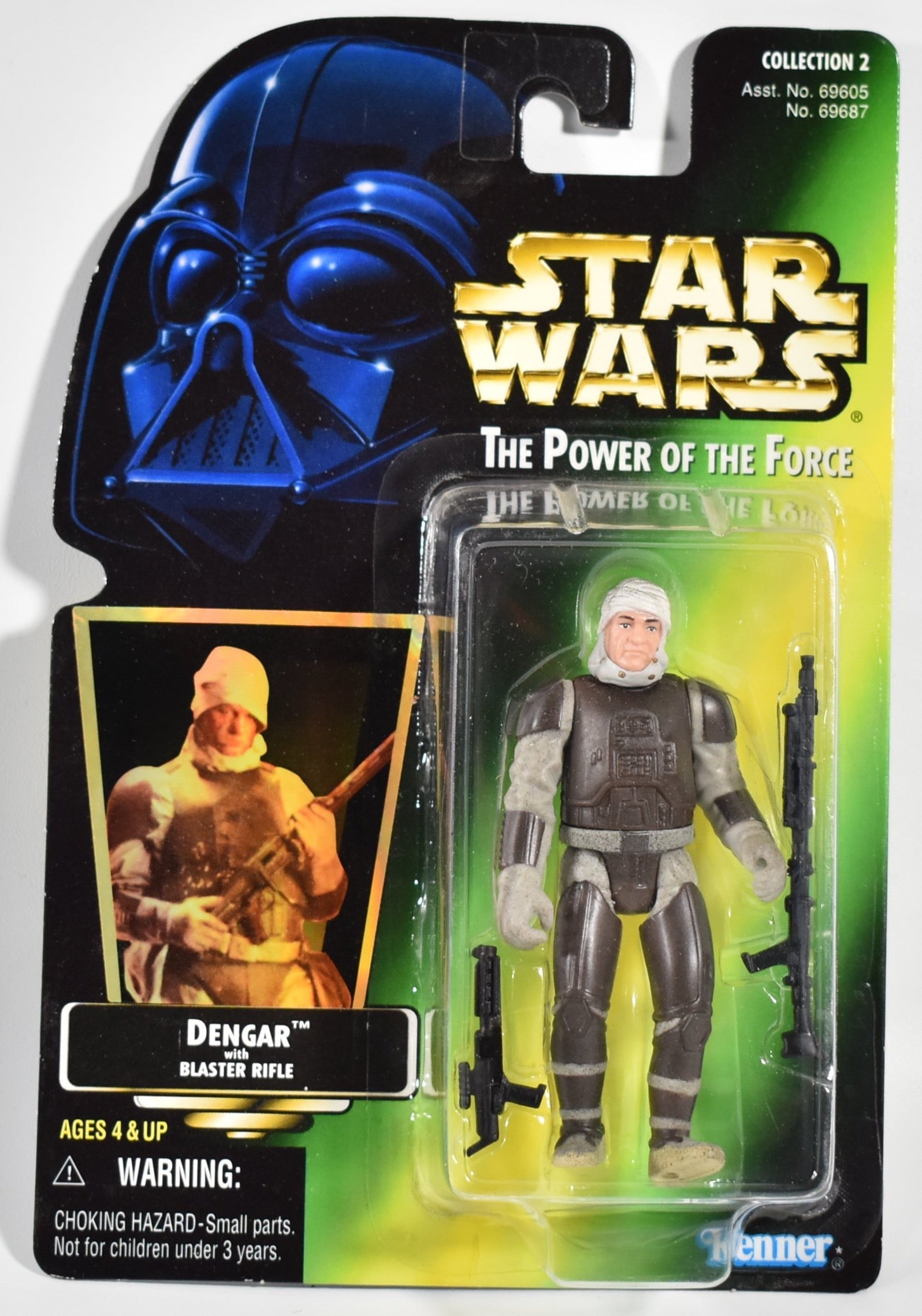 Star Wars Power of the Force Green Card Dengar Action Figure 1996 Kenner