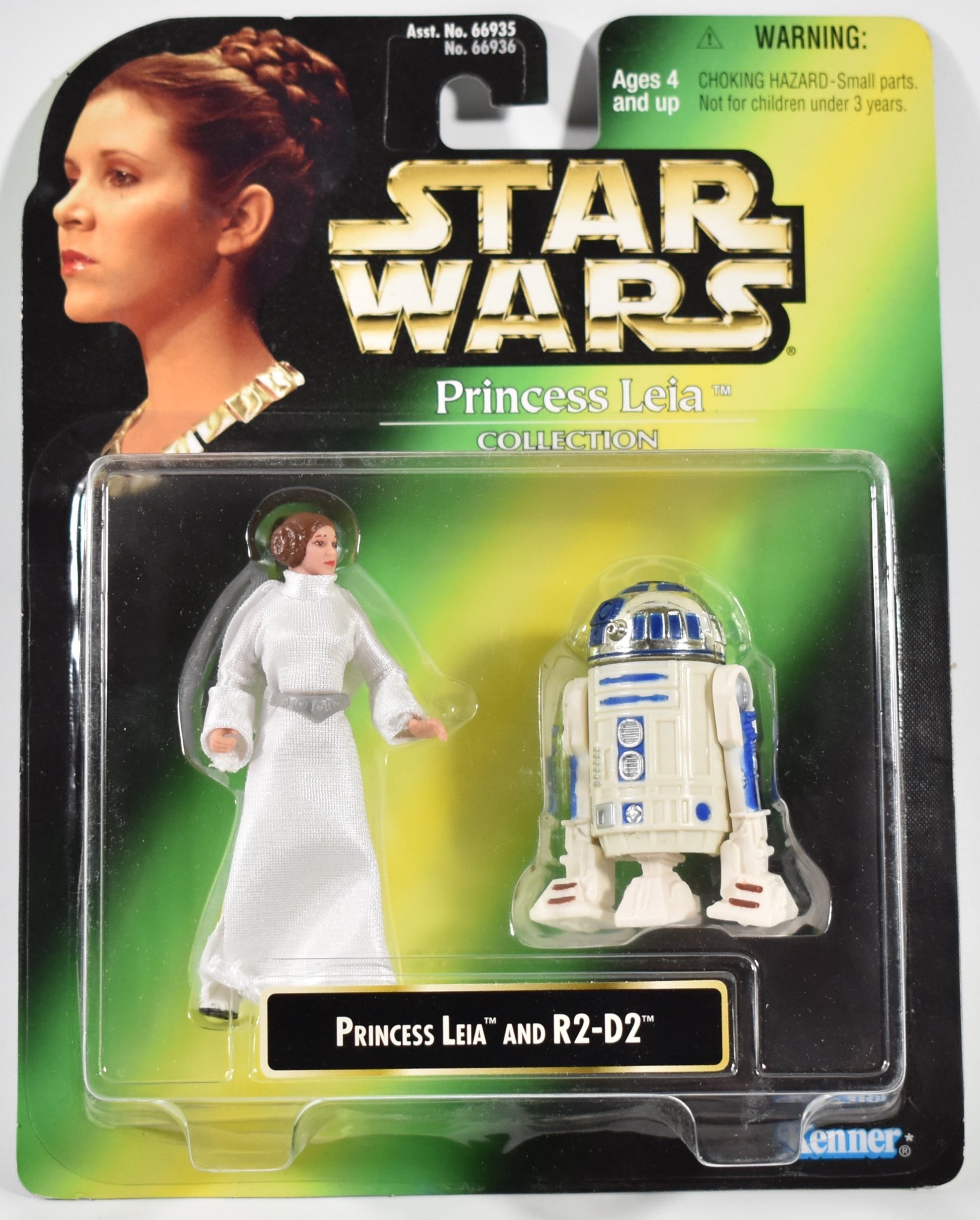 Star Wars Power of the Force Princess Leia and R2-D2 1997 Kenner