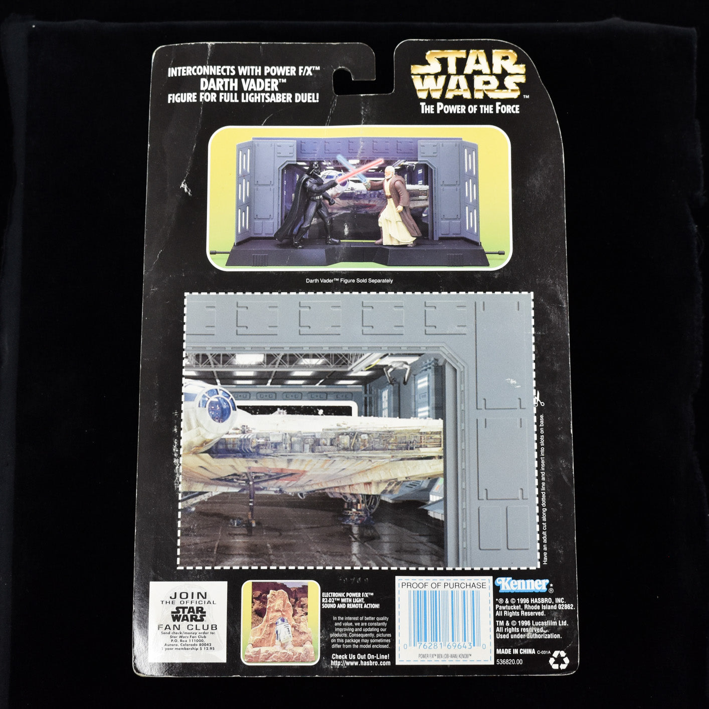 Star Wars Power of the force Action Figure Electronic Power Ben Obi Wan Kenobi 1