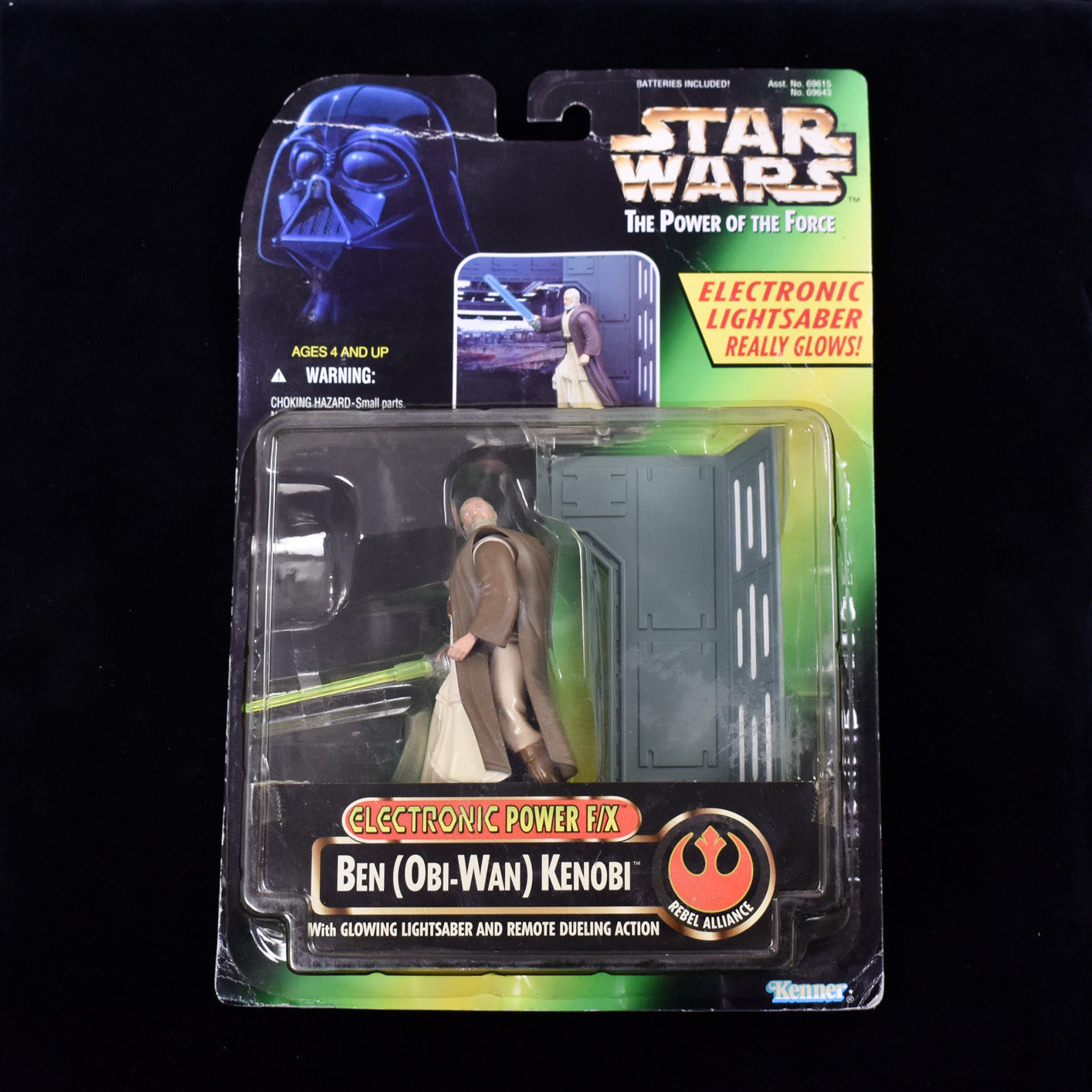 Power of the Force Electronic Power FX Ben Obi-Wan Kenobi 1996 Kenner