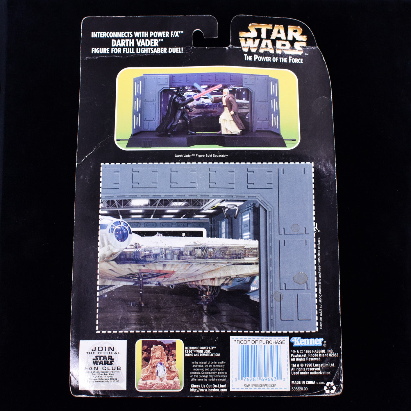 Power of the Force Electronic Power FX Ben Obi-Wan Kenobi 1996 Kenner