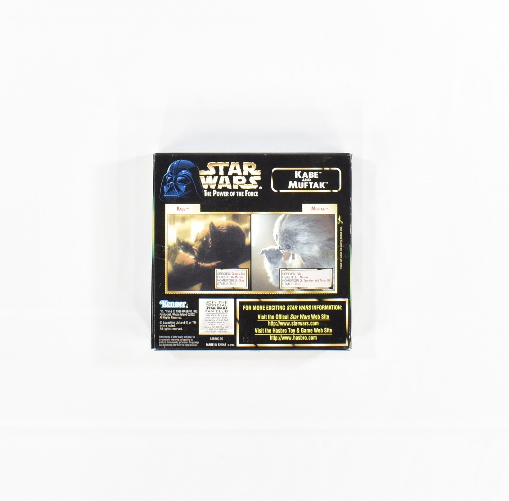 Star Wars Power of the force Kabe and Muftak Kenner NO.84071