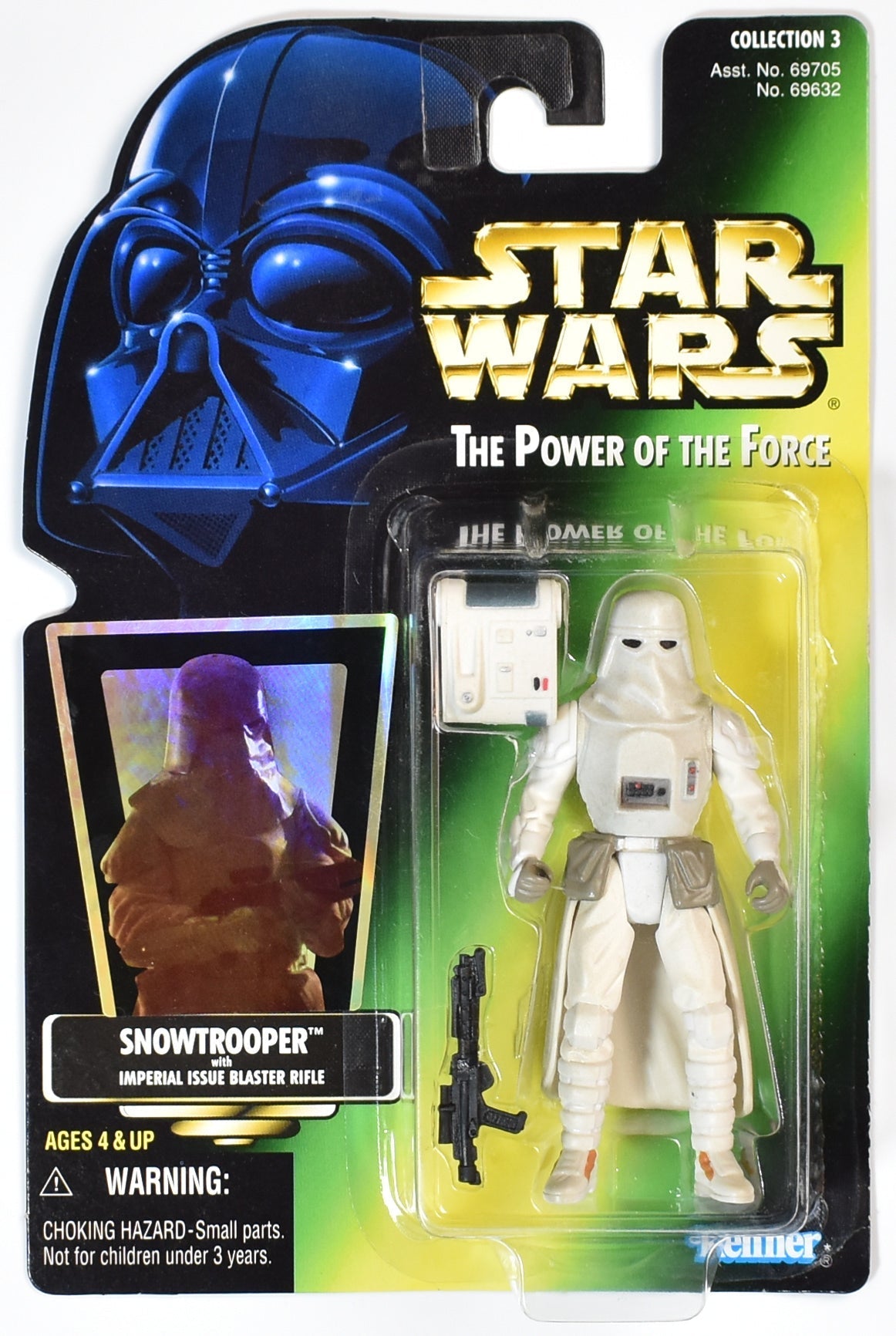 Star Wars Power of the force Green Card SnowTrooper