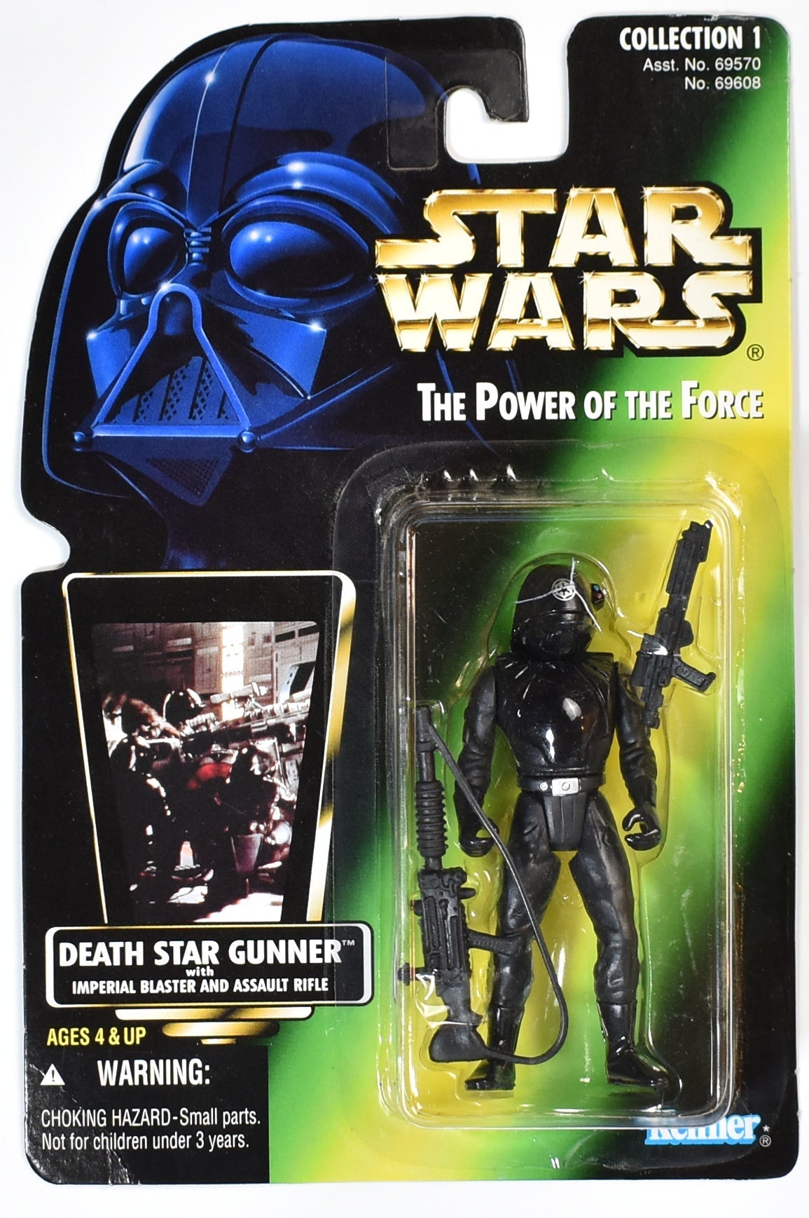 Star Wars Power of the Force Green Card Death Star Gunner 1996