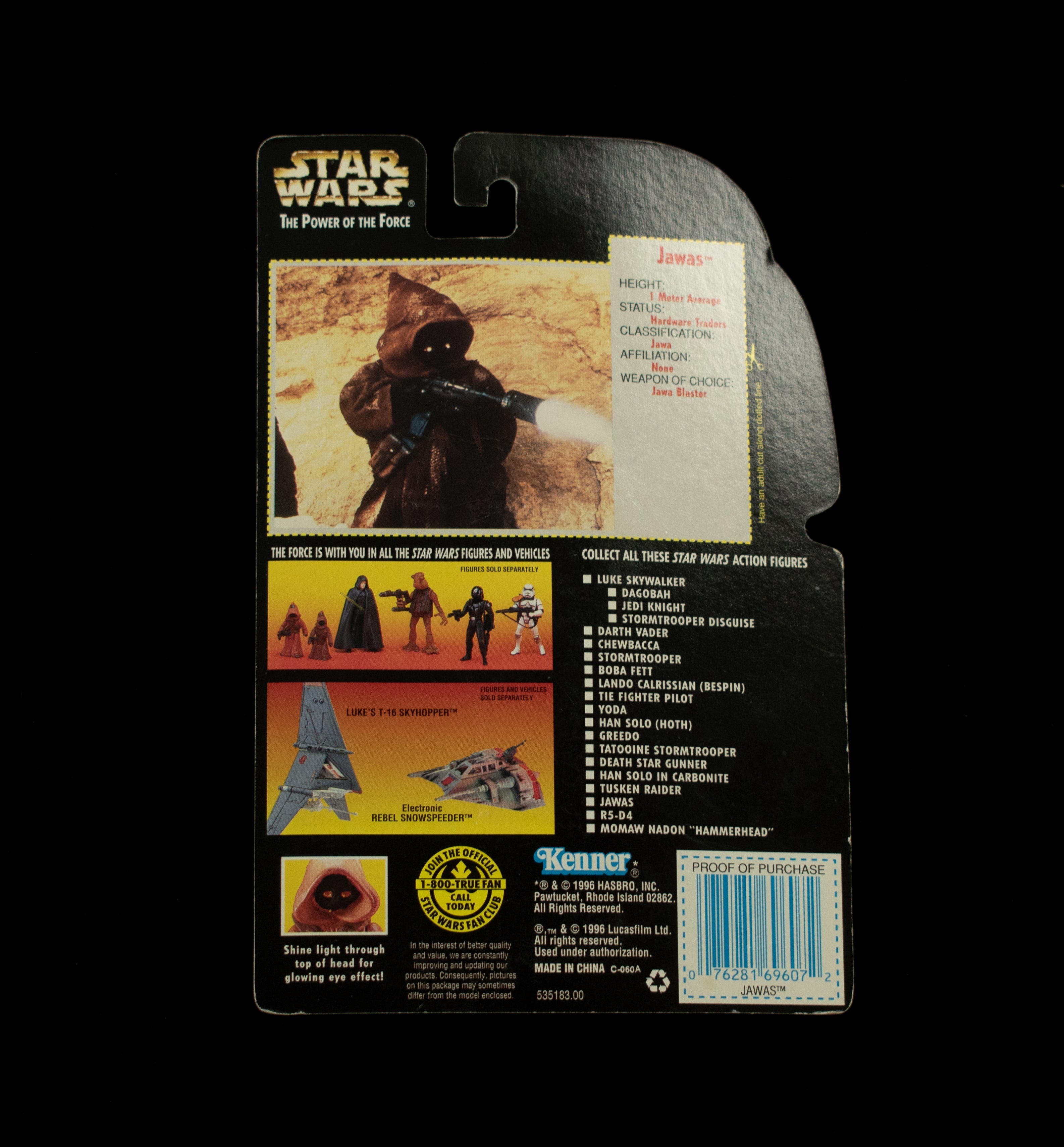 Jawas Action figures Star Wars 1995 Power of the force Kenner