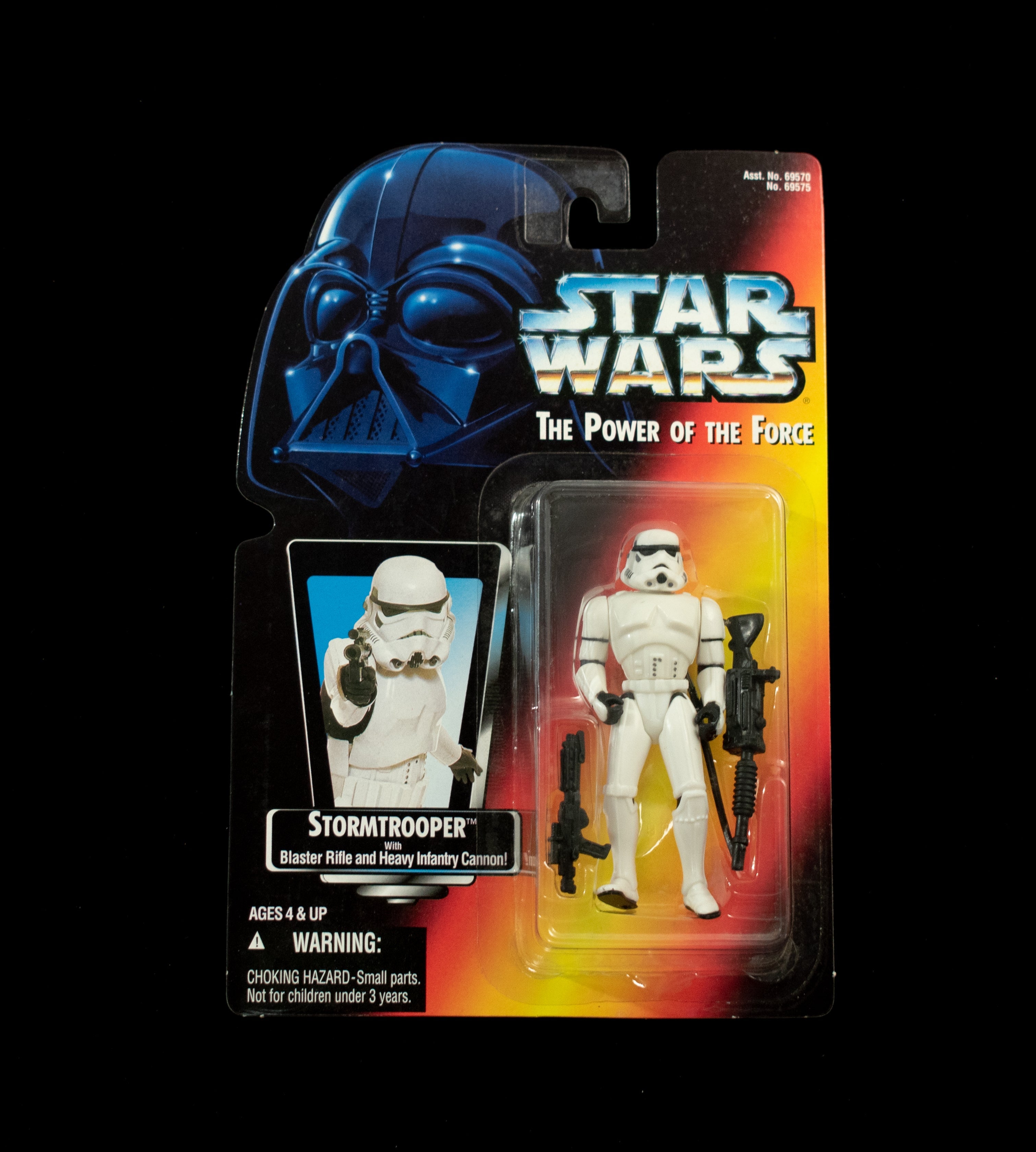 Star Wars Power of the Force Orange Card Storm Trooper