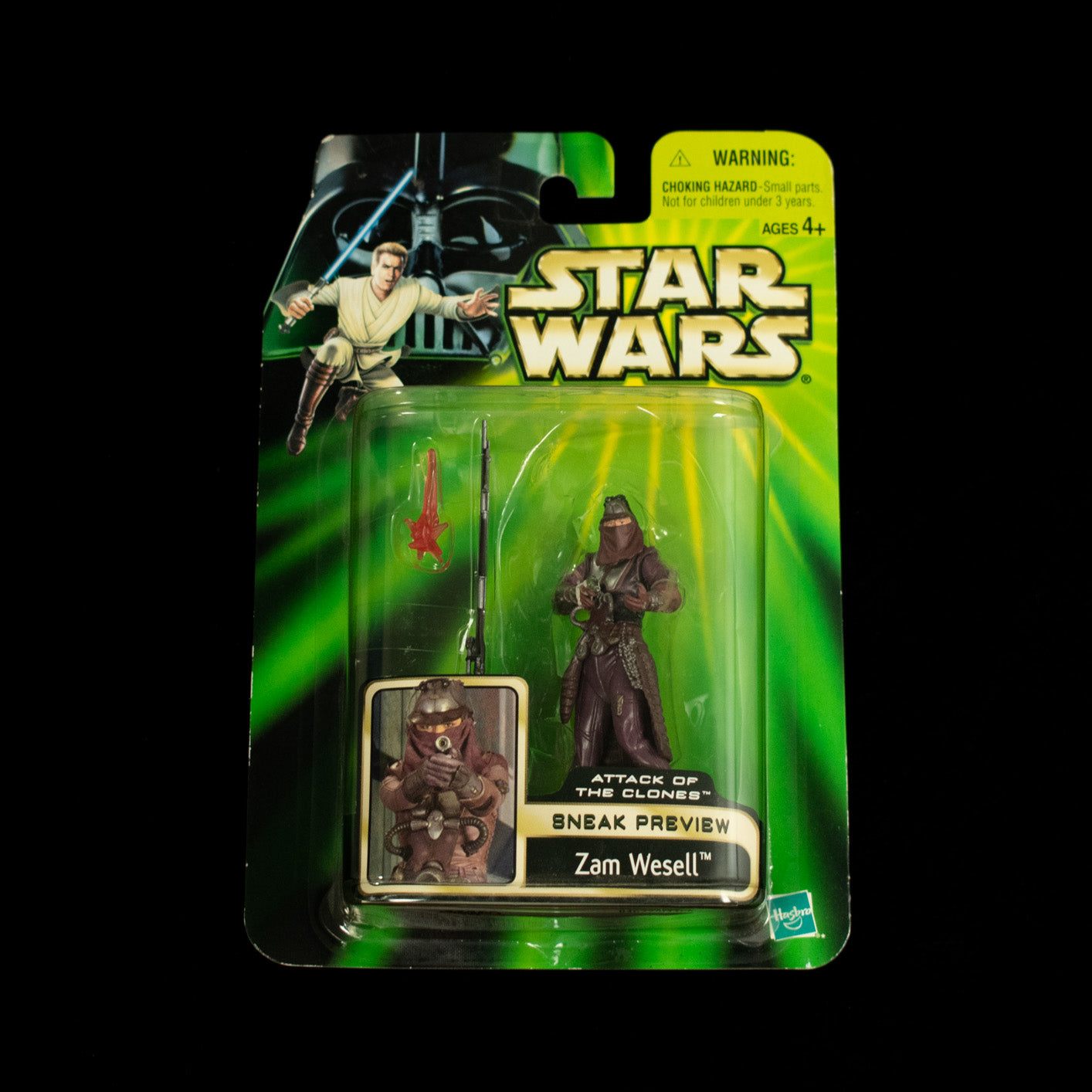 Star Wars Power of the Jedi Action Figure Zam Wesell Sneak Preview