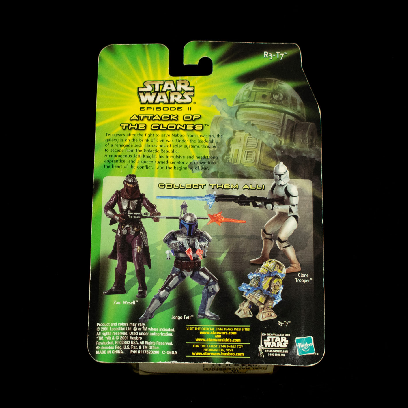 R3-T7 Star Wars Power of the Jedi R3-T7 Sneak Preview 345