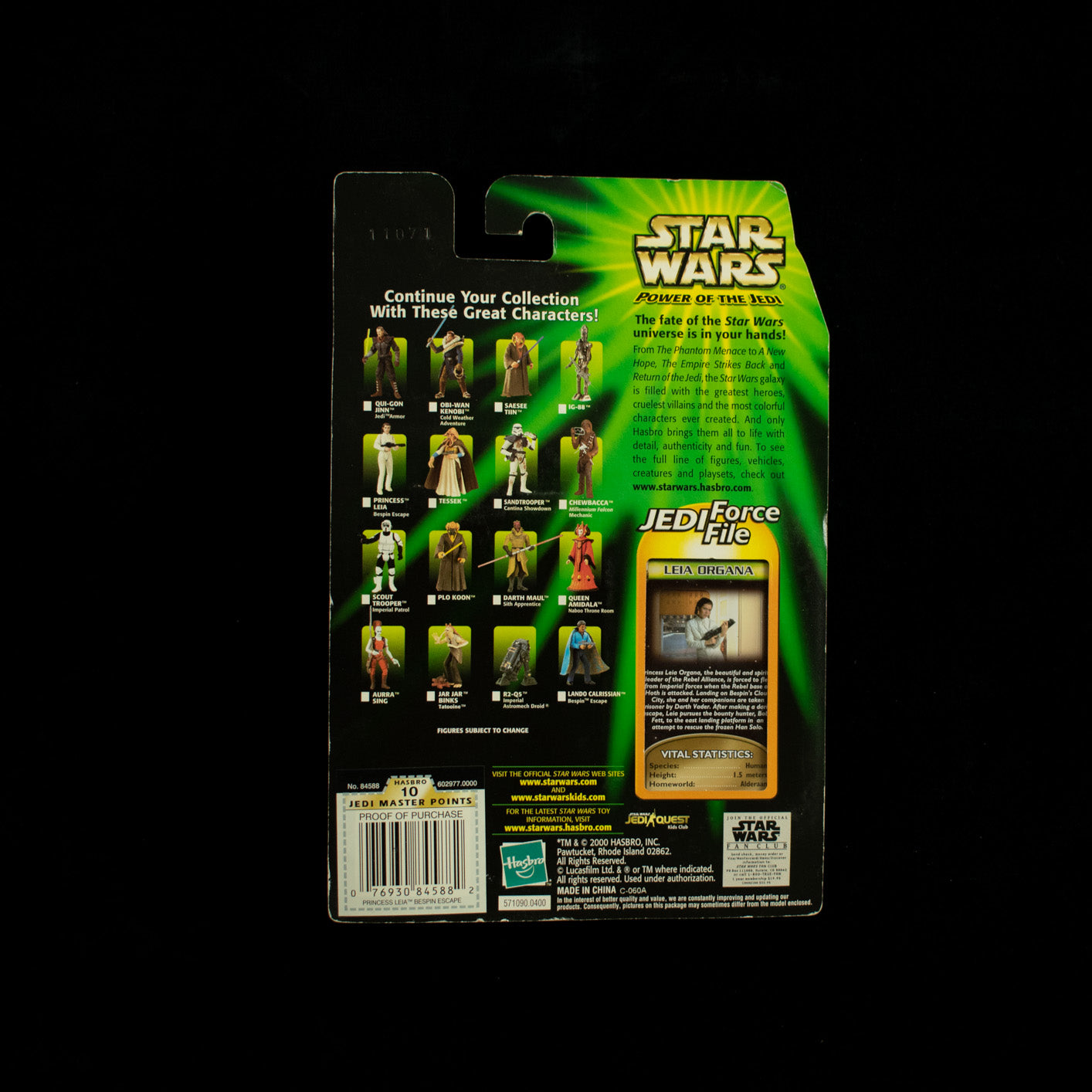 Star Wars Power of the Jedi Action Figure Leia Organa
