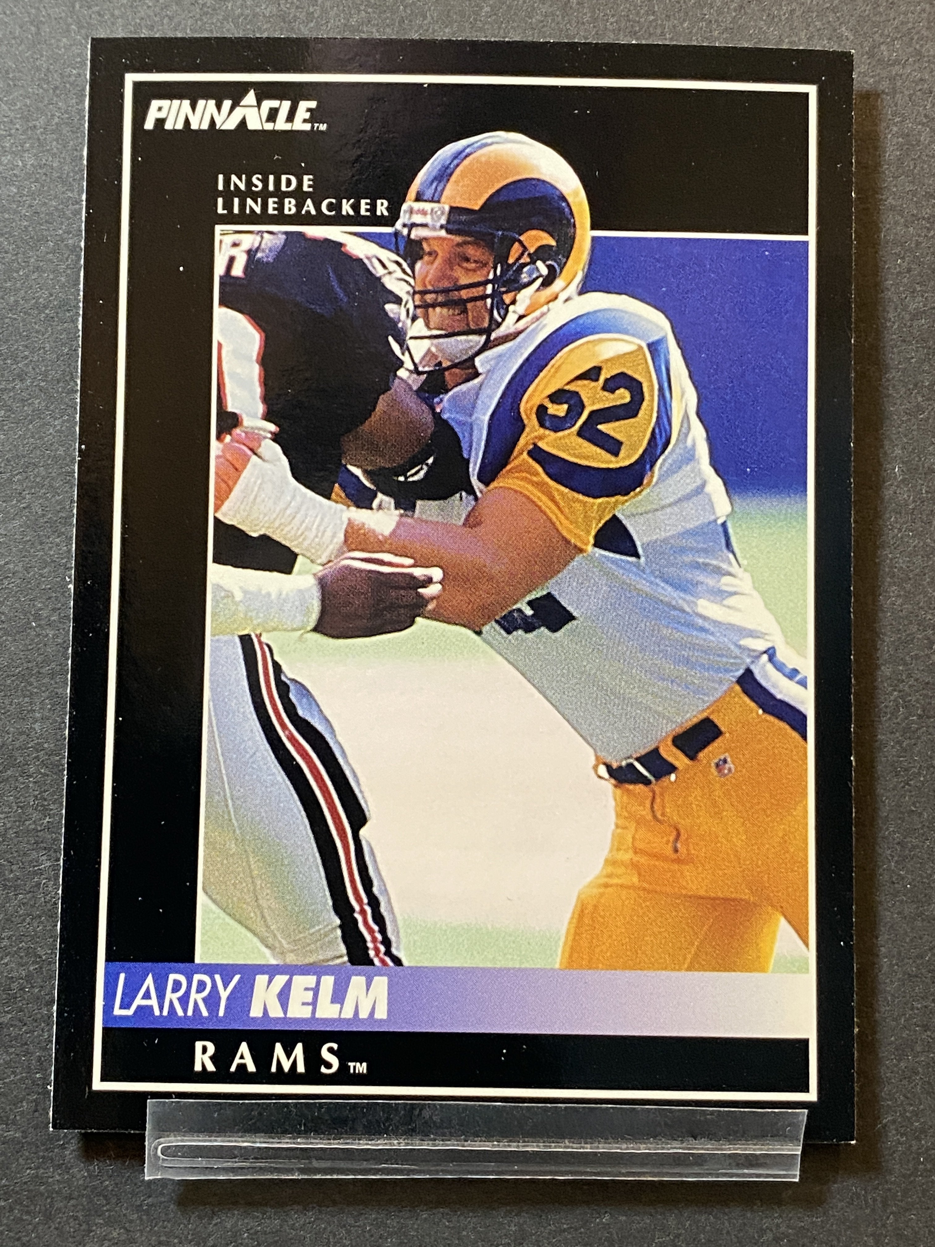 Larry Kelm Pinnacle Football Card Rams