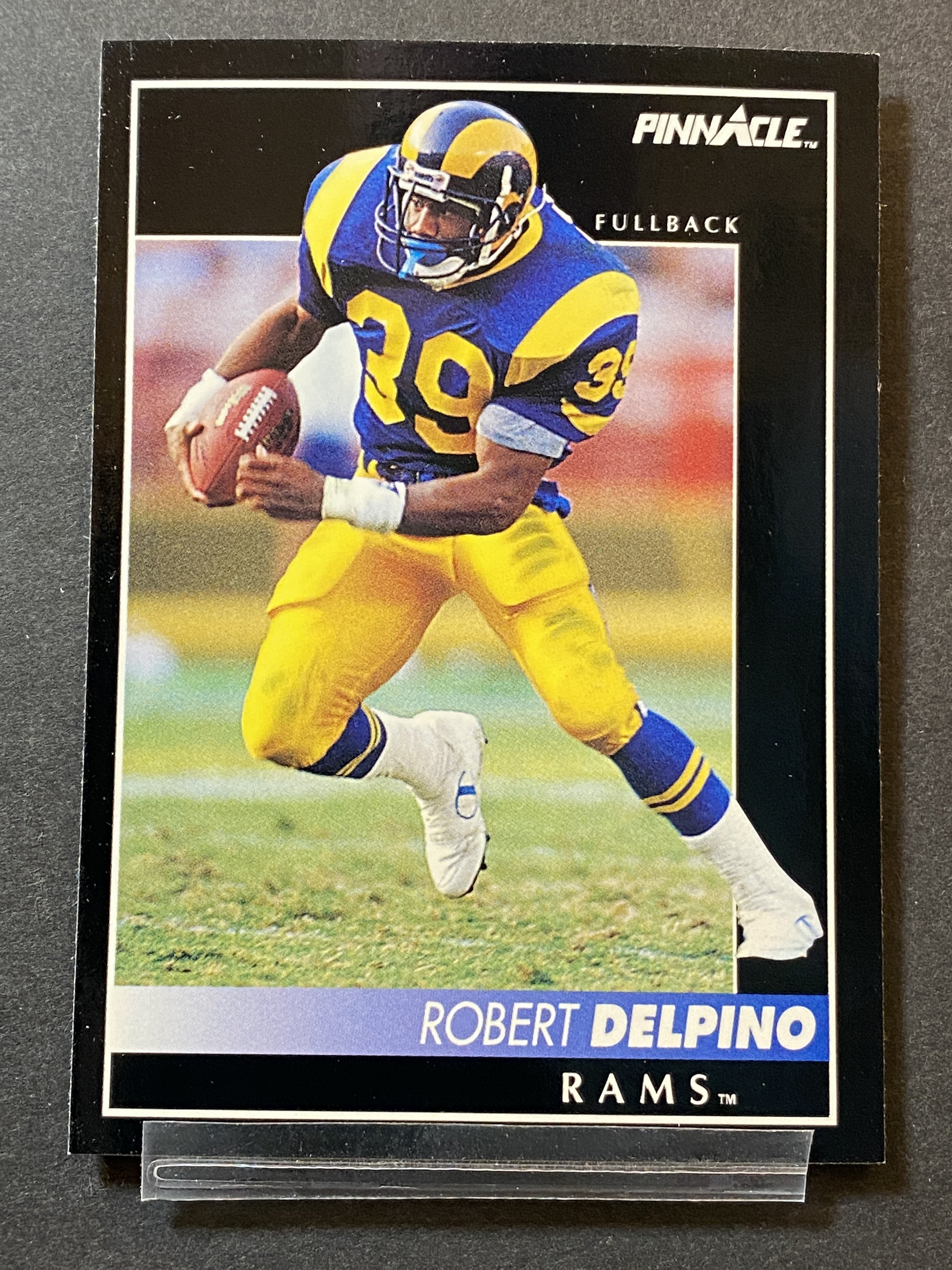 Robert Delpino Pinnacle Football Card Rams